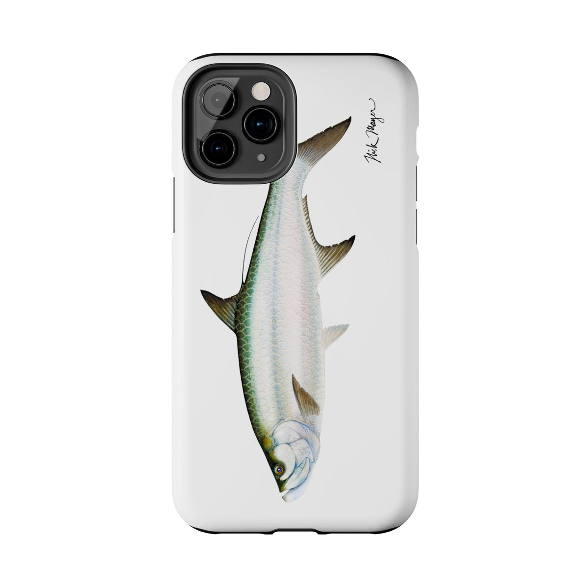 Tarpon White Phone Case (iPhone) Printify