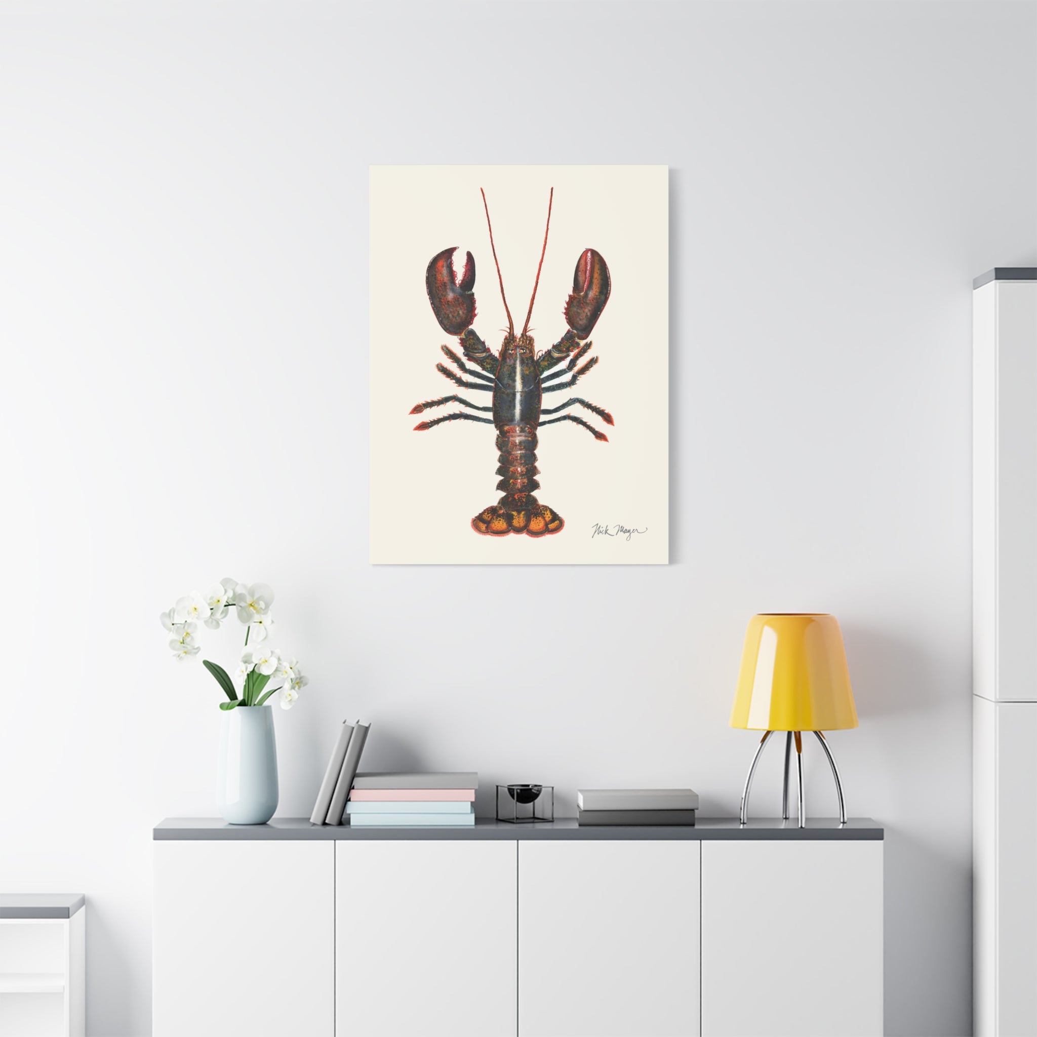 Northern Lobster Canvas Print