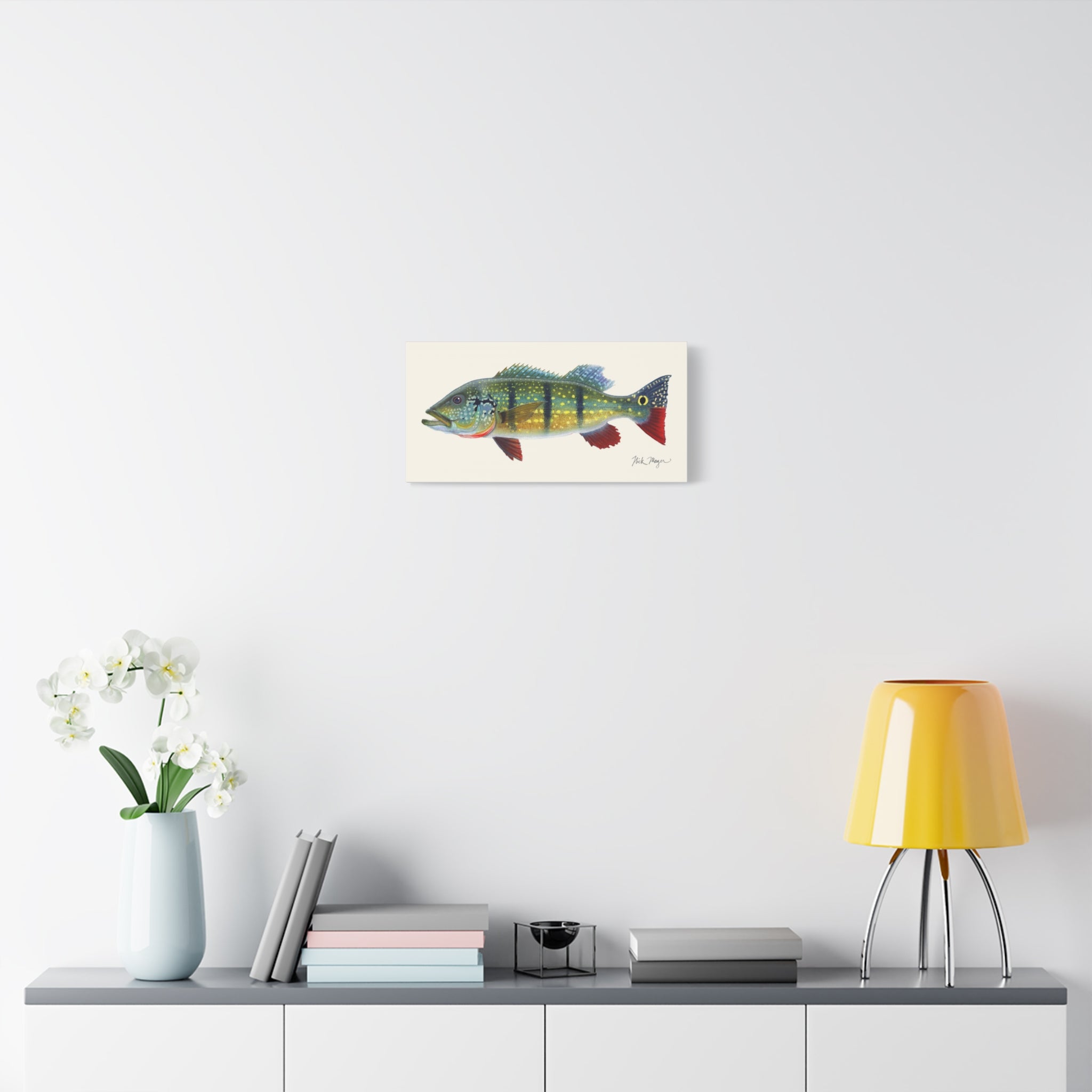 Peacock Bass Canvas Print