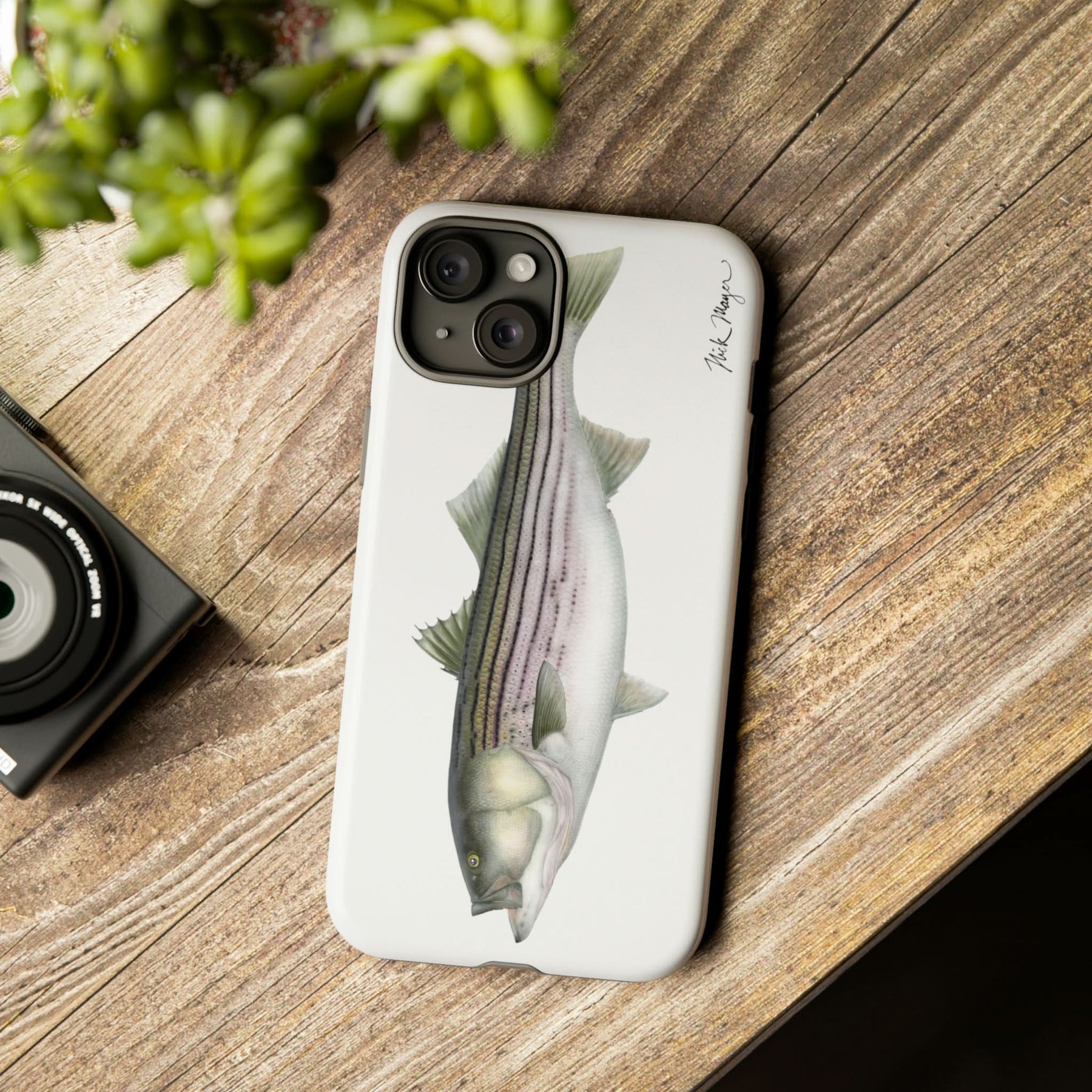 30 lb Striper iPhone 15 Case