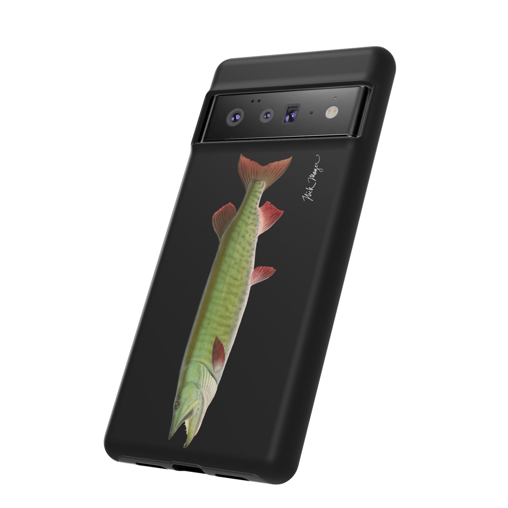 Trophy Muskie Black Phone Case (Samsung)