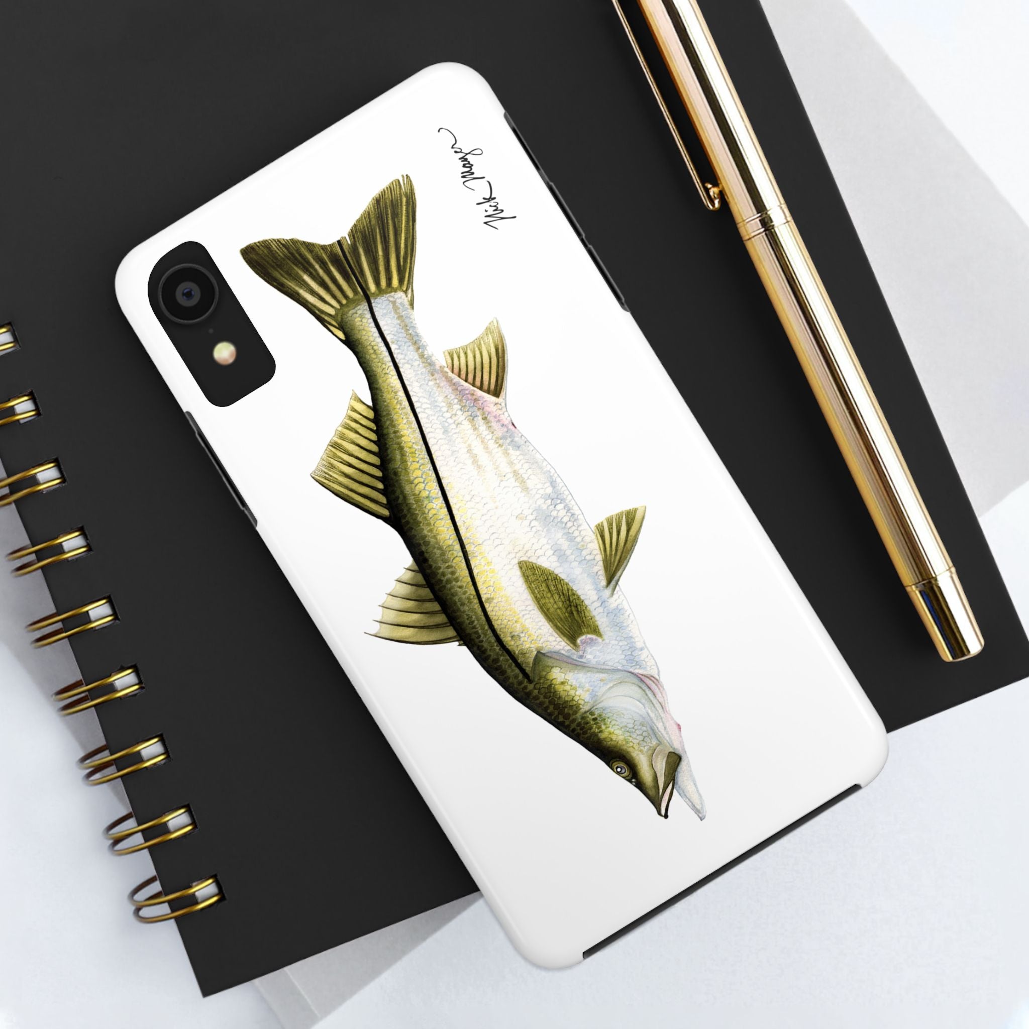 Snook White Phone Case (iPhone)