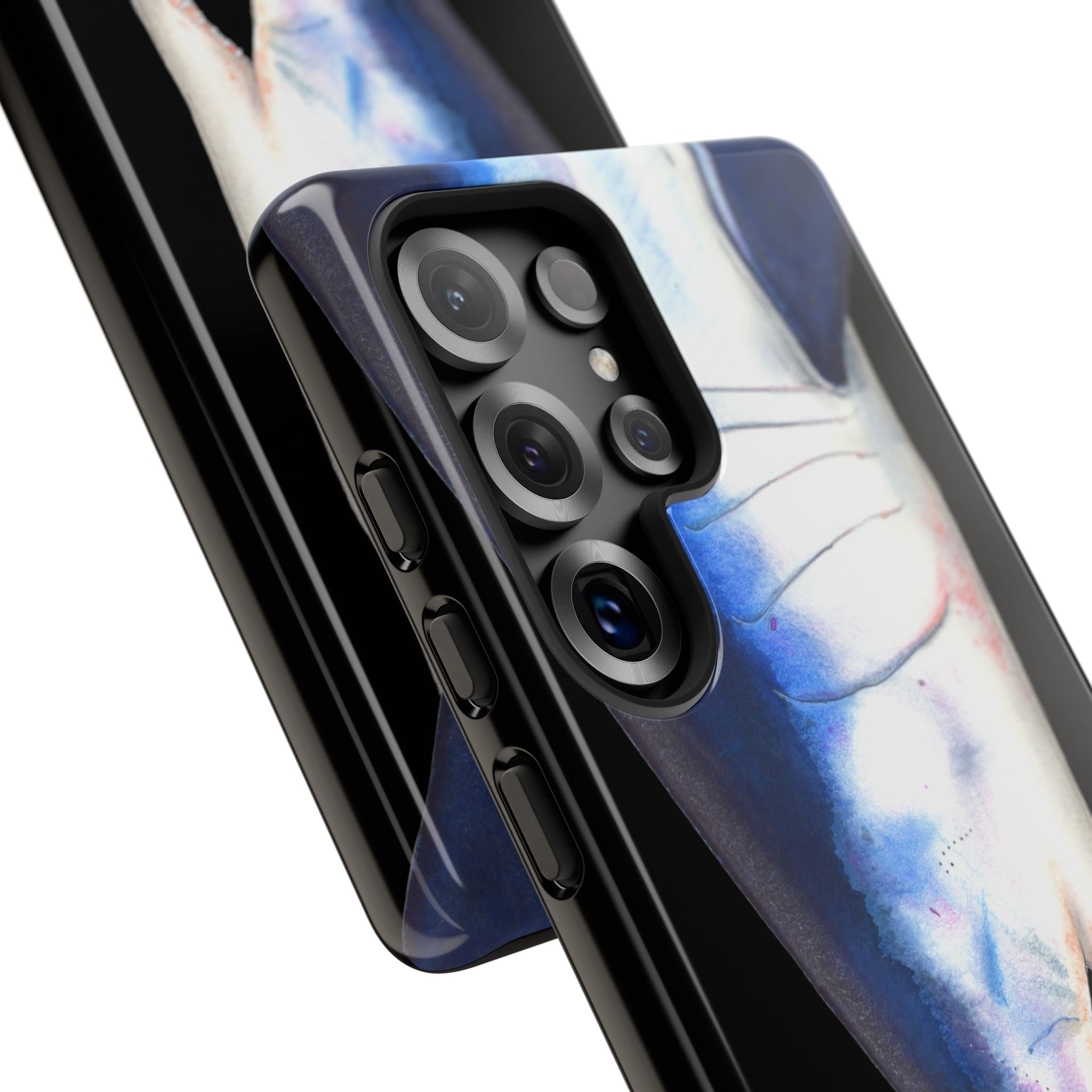Mako Shark Face Black Phone Case (Samsung) Printify