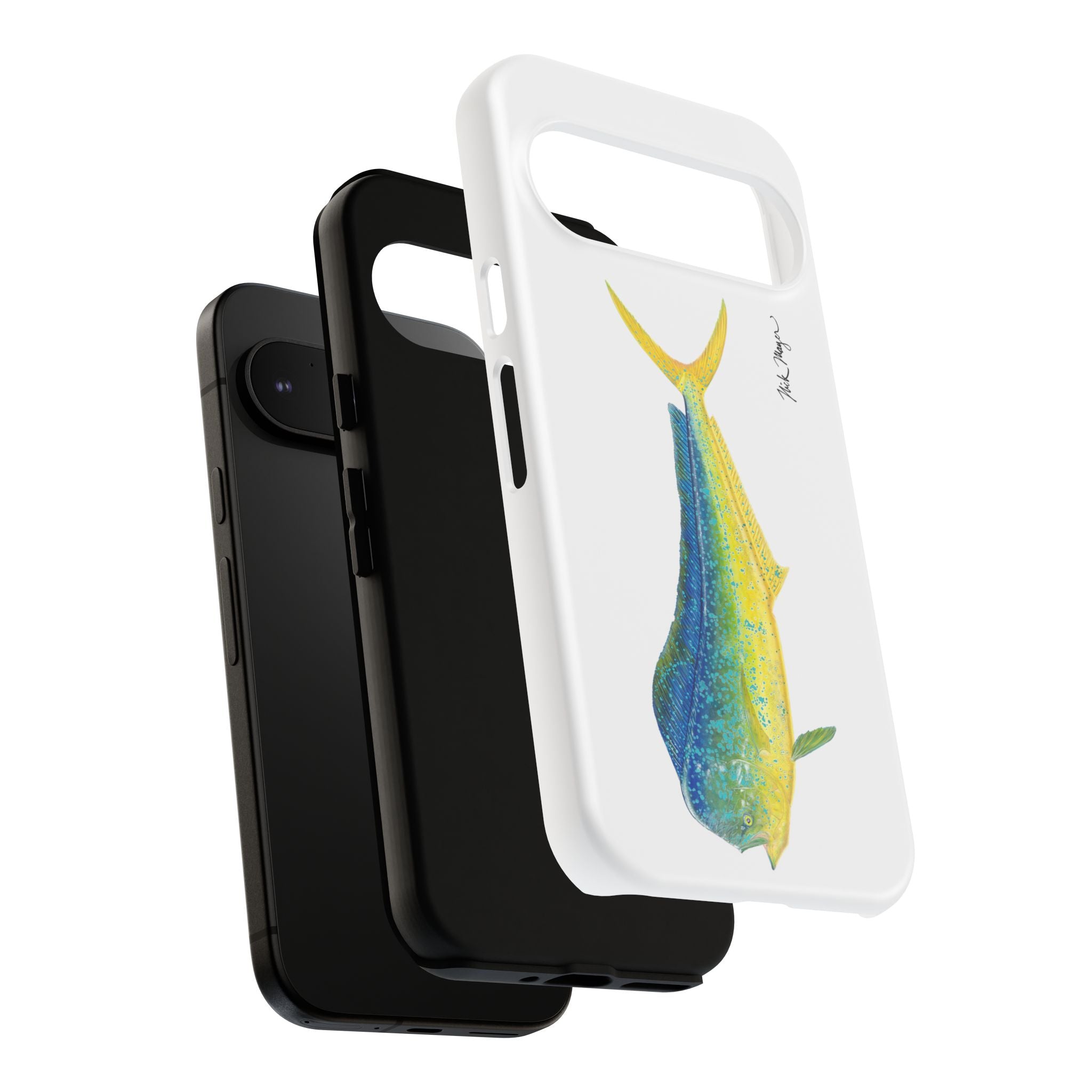 Bull Mahi White Phone Case (Samsung)