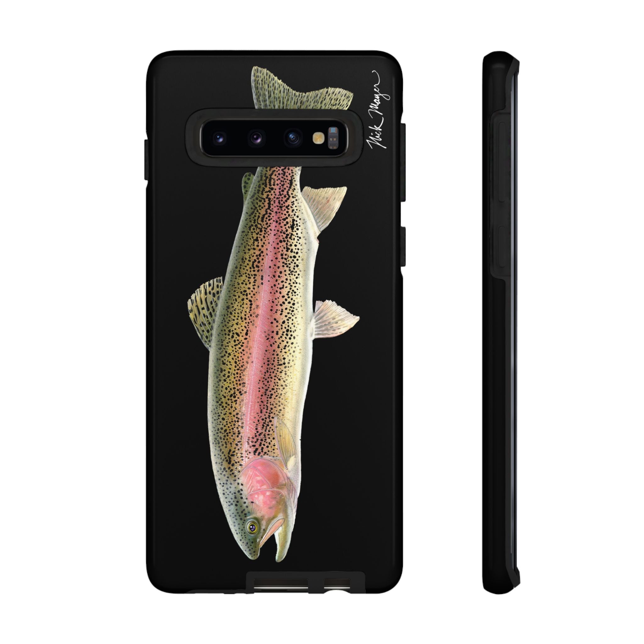 Rainbow Trout Black Phone Case (Samsung)