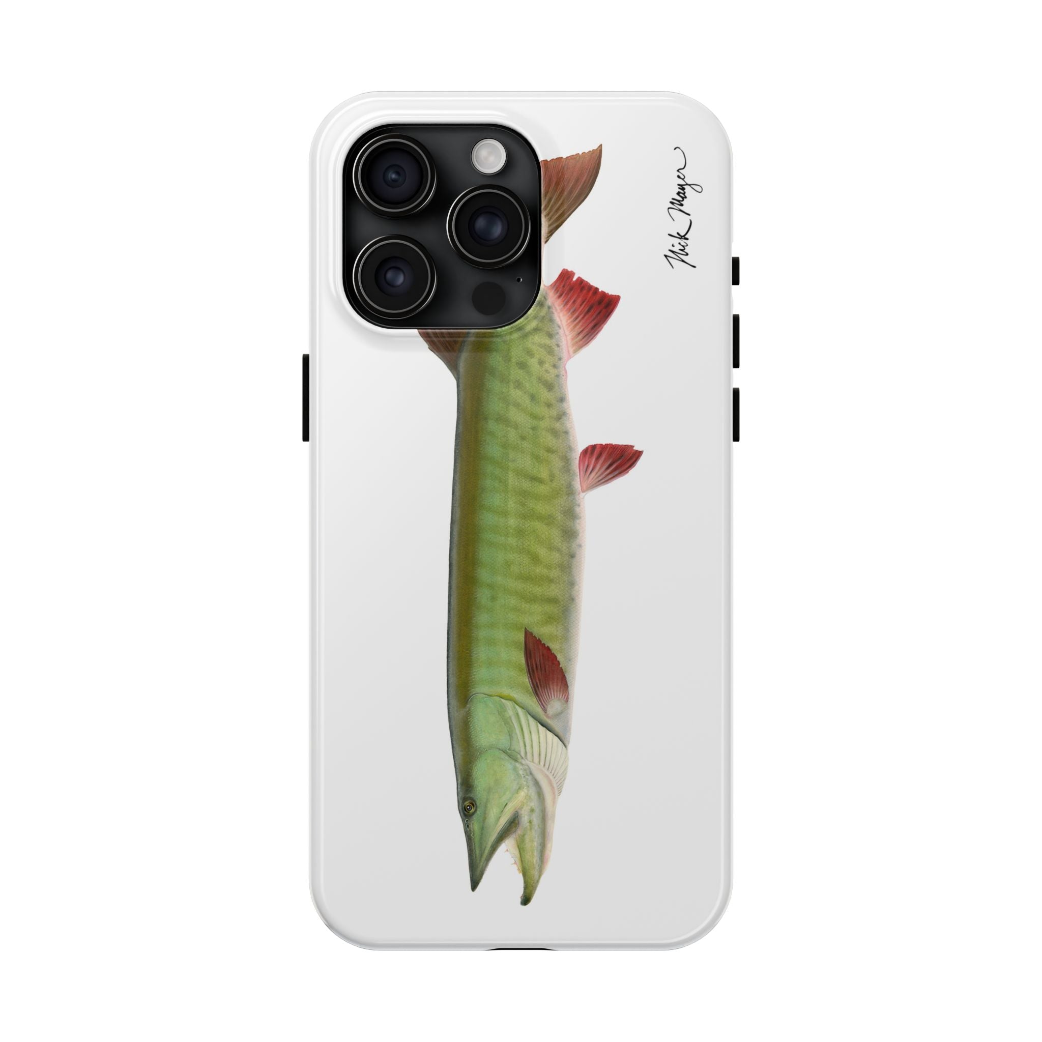 Trophy Muskie White Phone Case (iPhone)