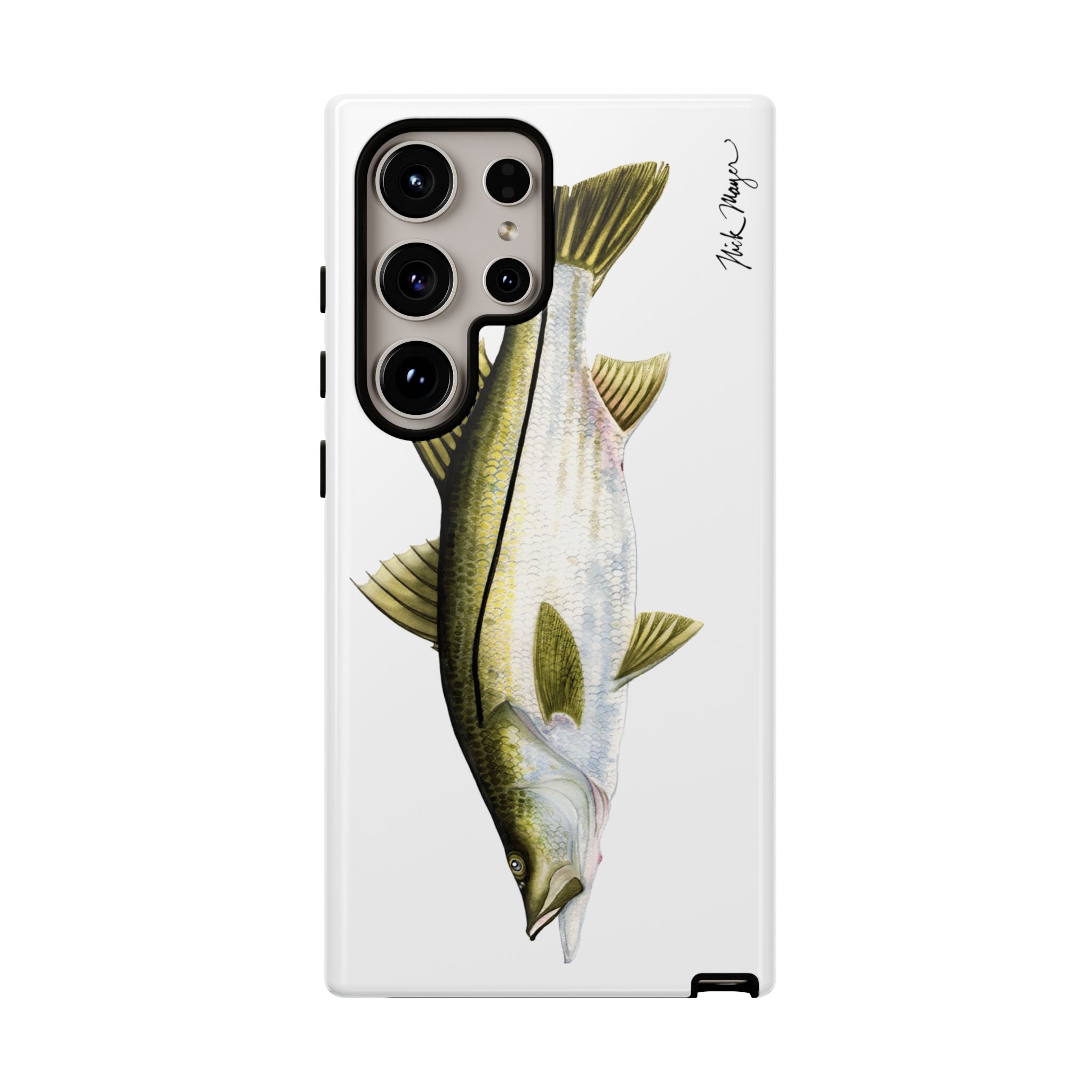 Snook White Phone Case (Samsung)