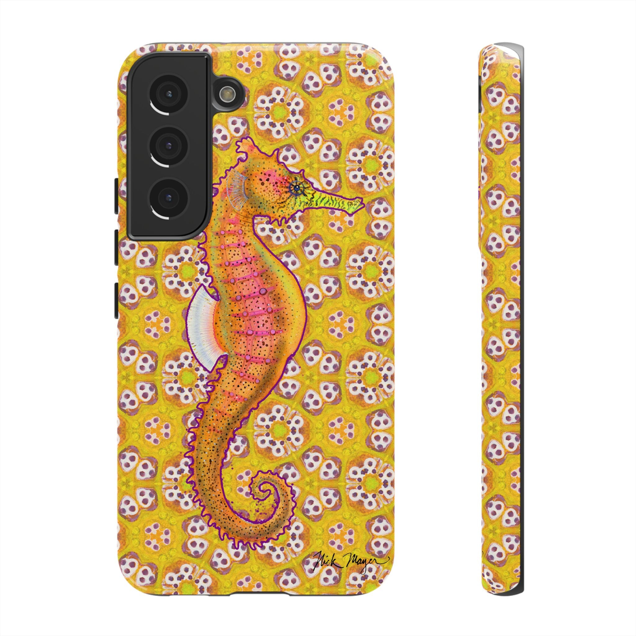 Psychedelic Seahorse Phone Case (Samsung) Printify