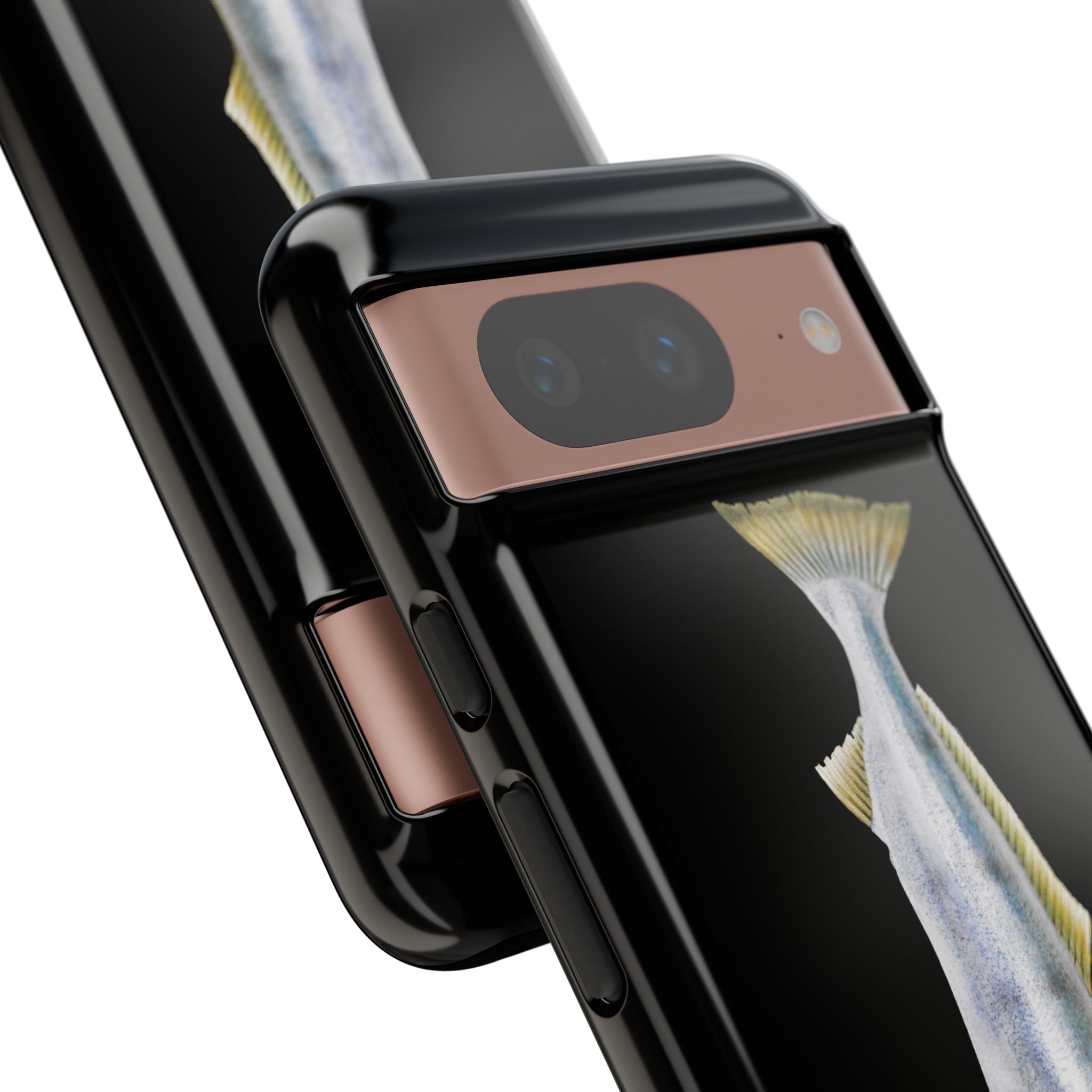 White Sea Bass Phone Case (Samsung) - black