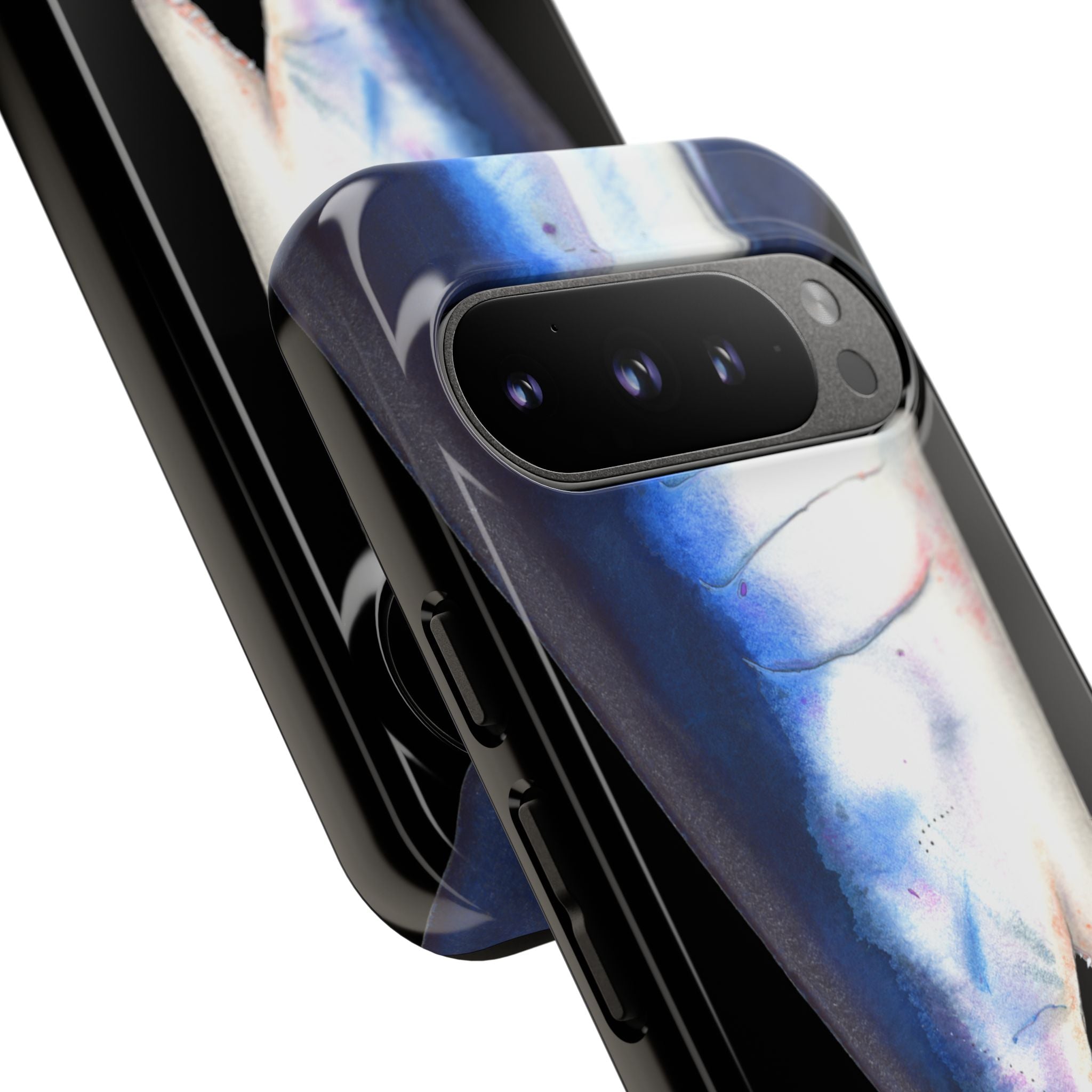 Mako Shark Face Black Phone Case (Samsung) Printify