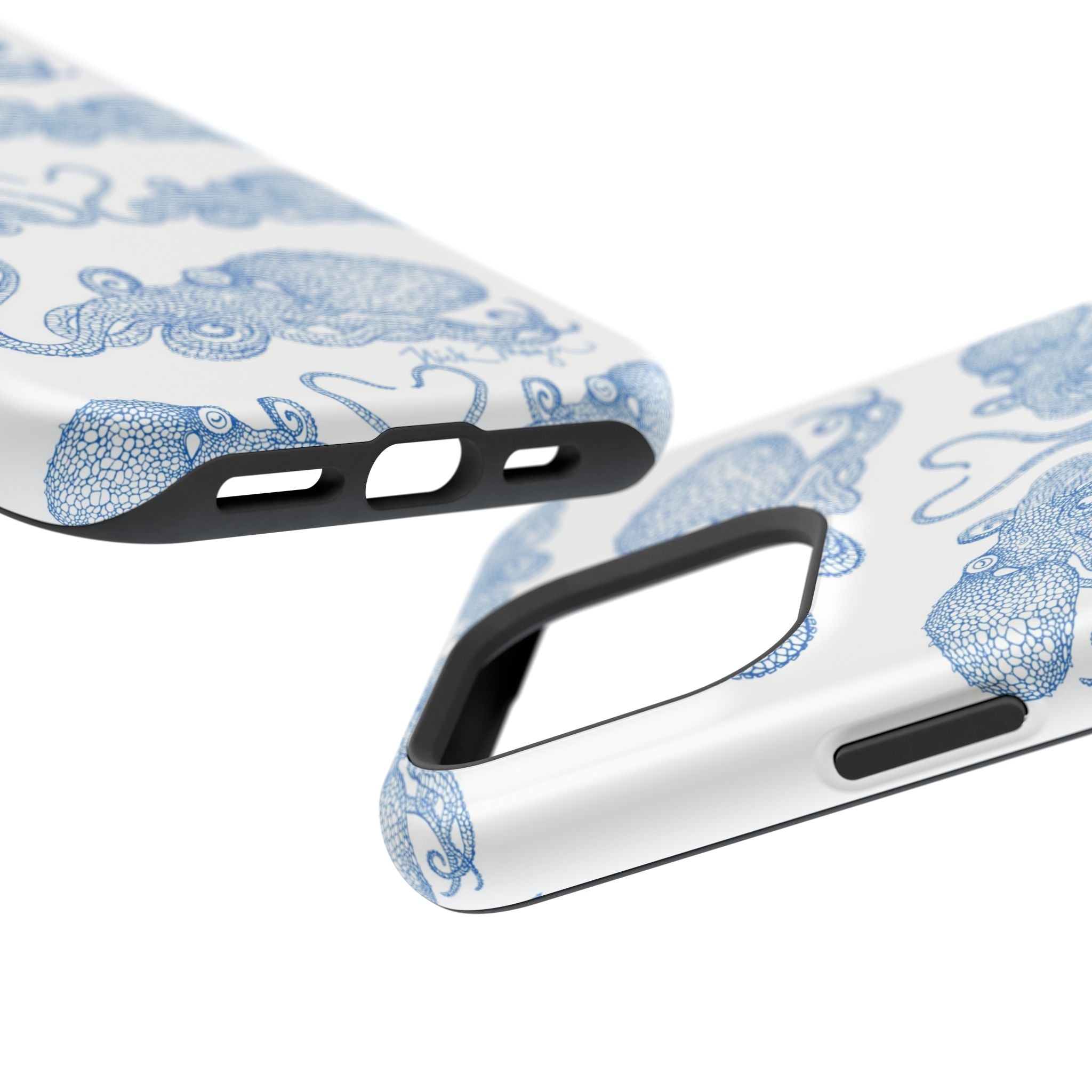 Blue Octopus 1 MagSafe iPhone Case