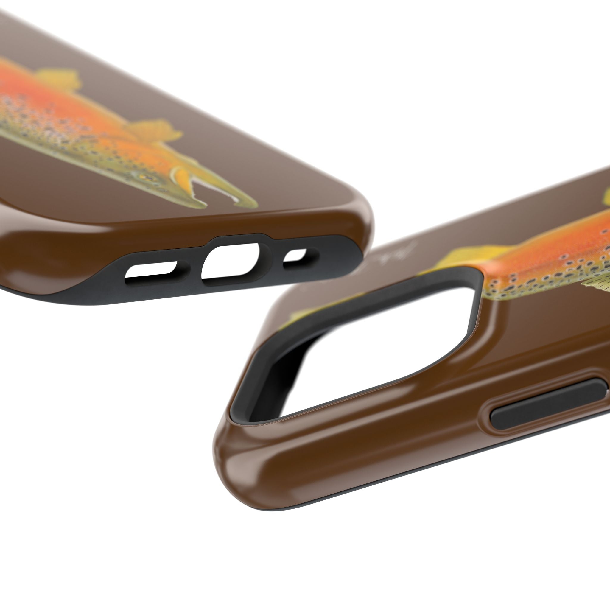 Brown Trout 2 Brown MagSafe iPhone Case, Limited Run