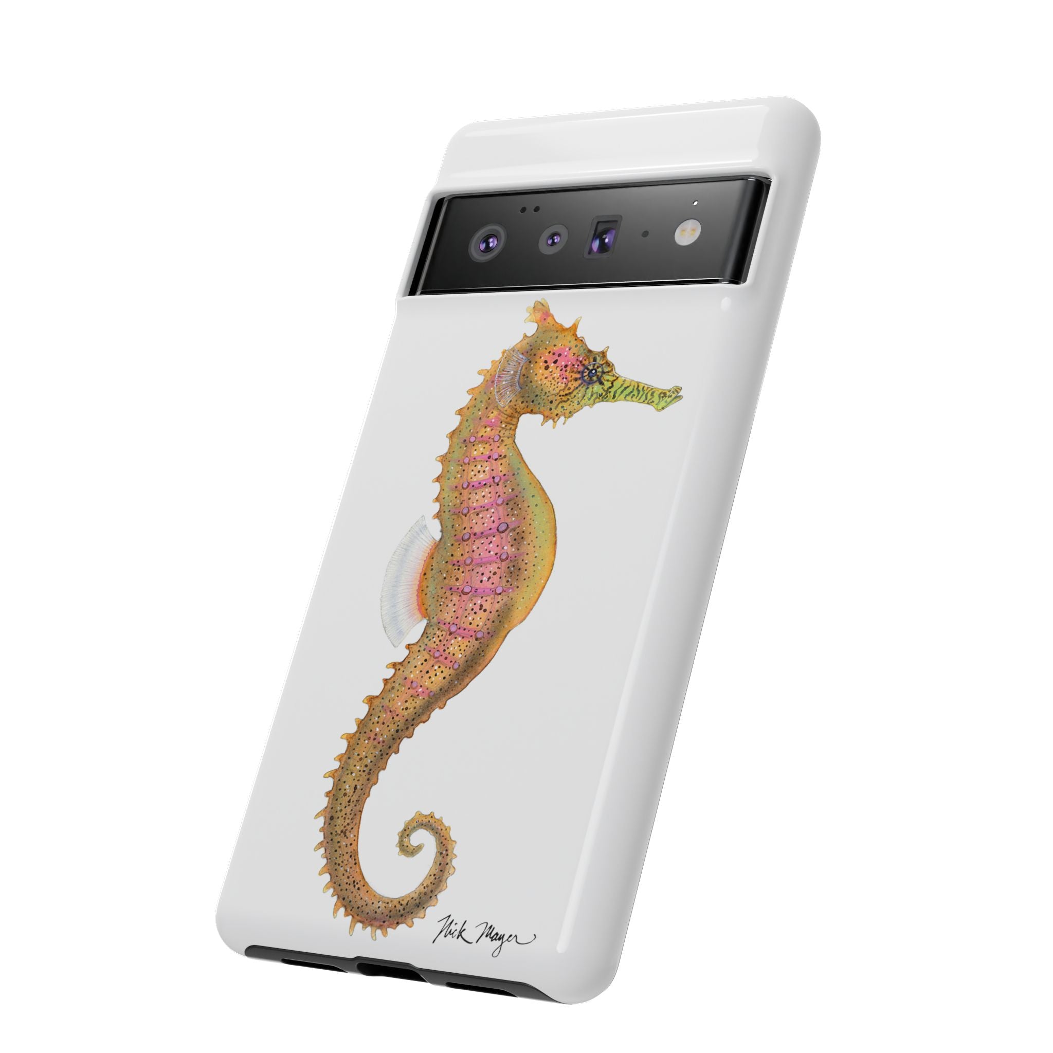 Pink Seahorse Phone Case (Samsung)