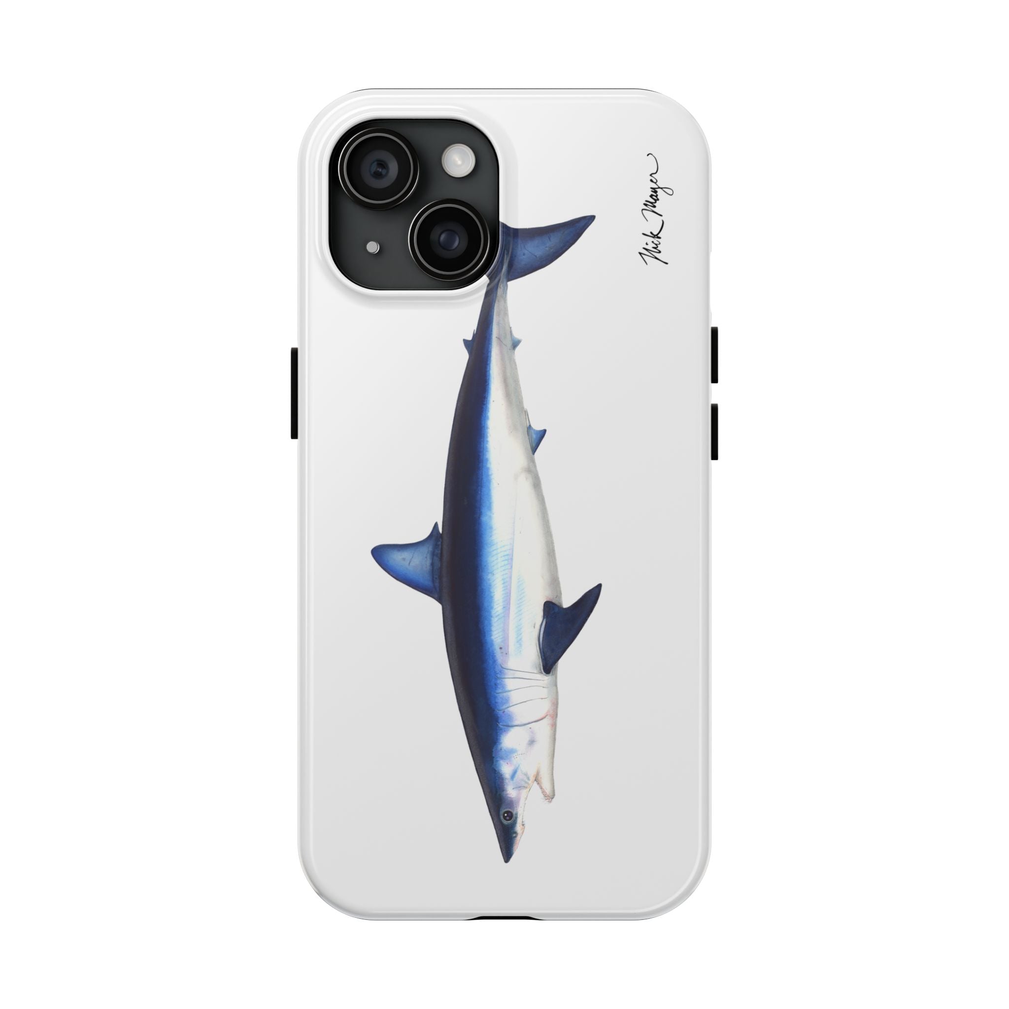 Mako Shark White Phone Case (iPhone)