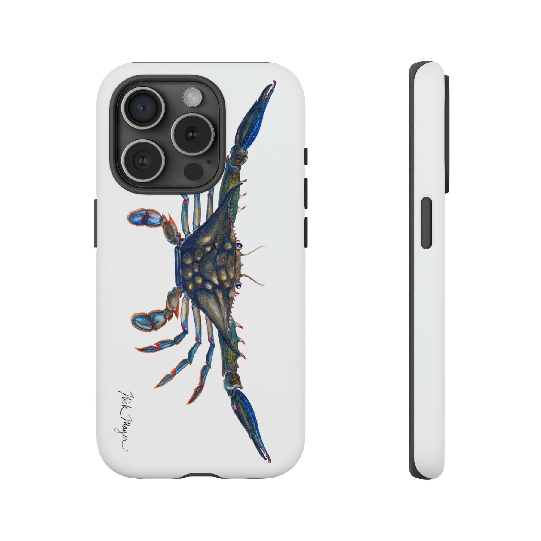 Blue Crab iPhone 15 Case