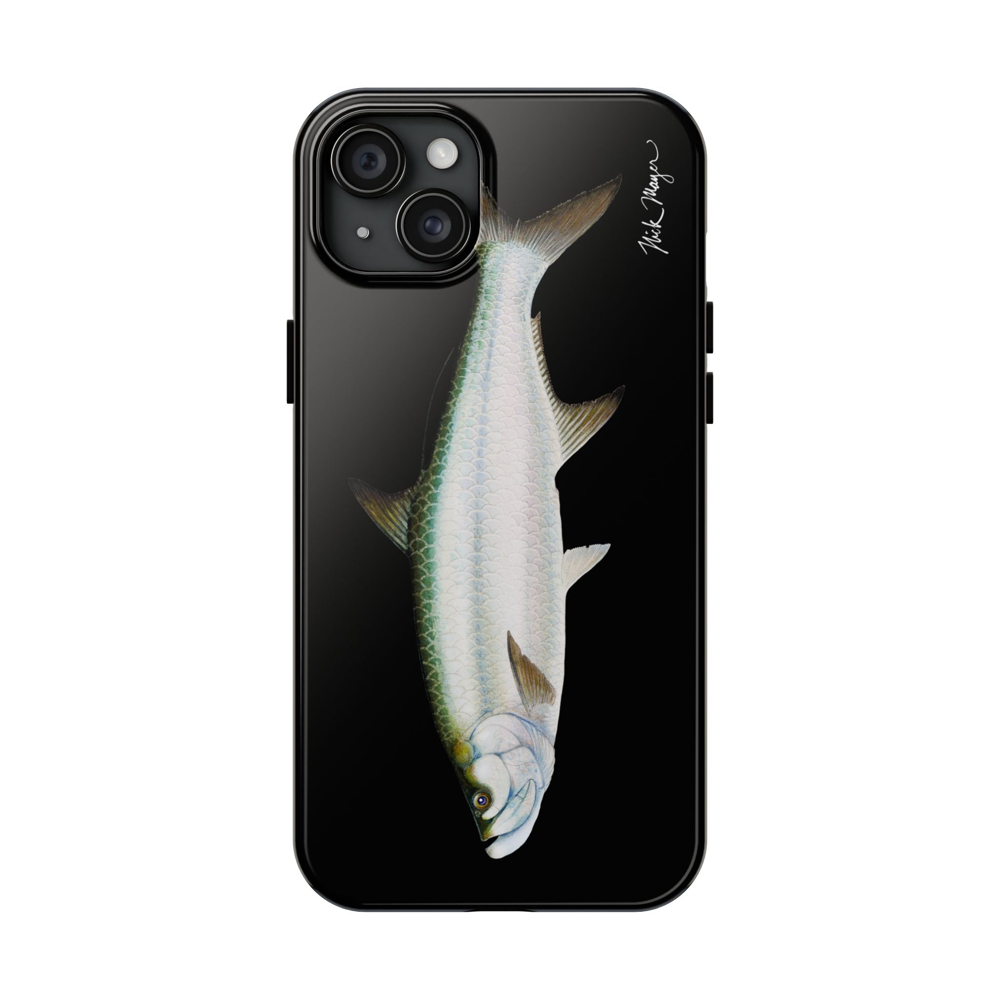 Tarpon Black Phone Case (iPhone)