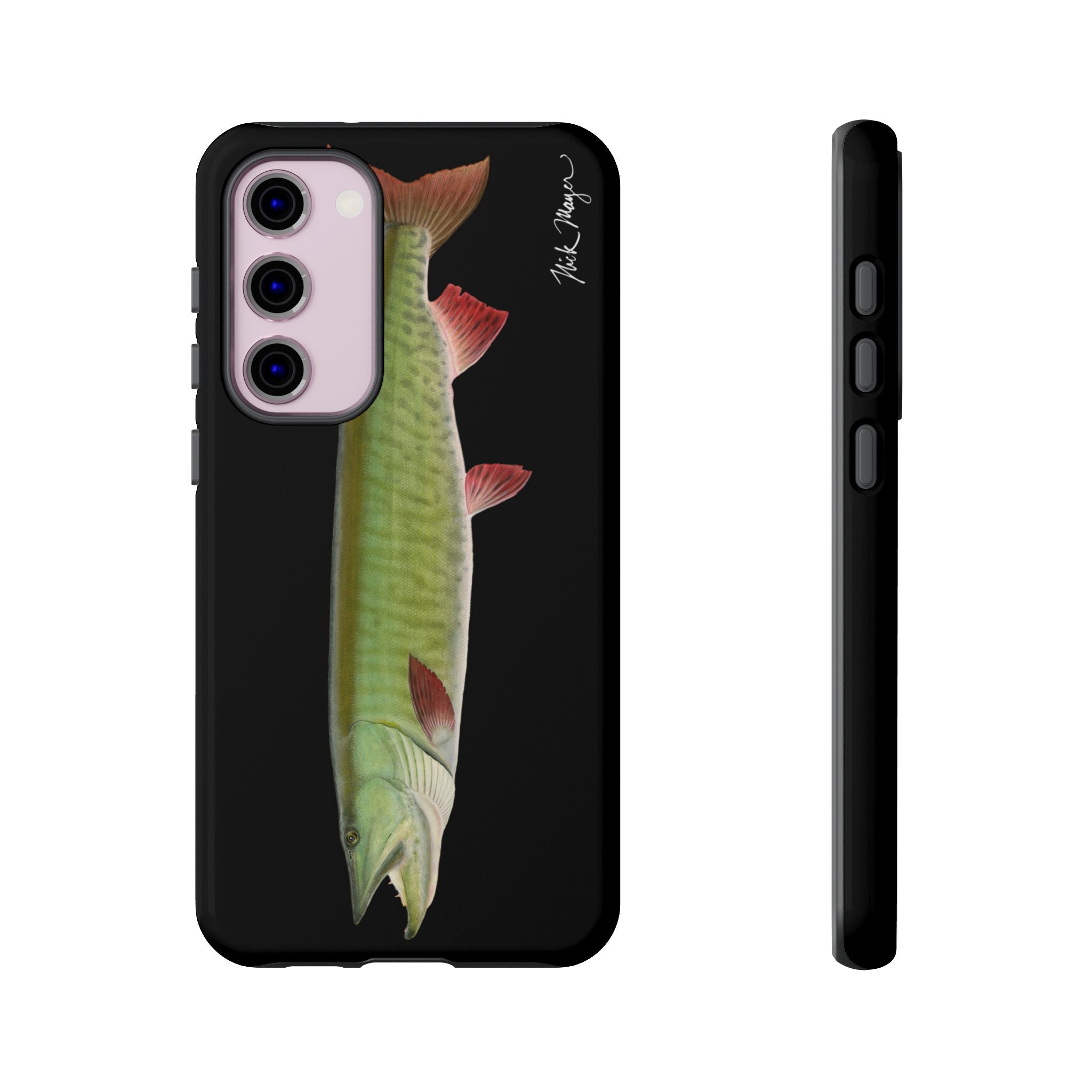 Trophy Muskie Black Phone Case (Samsung)