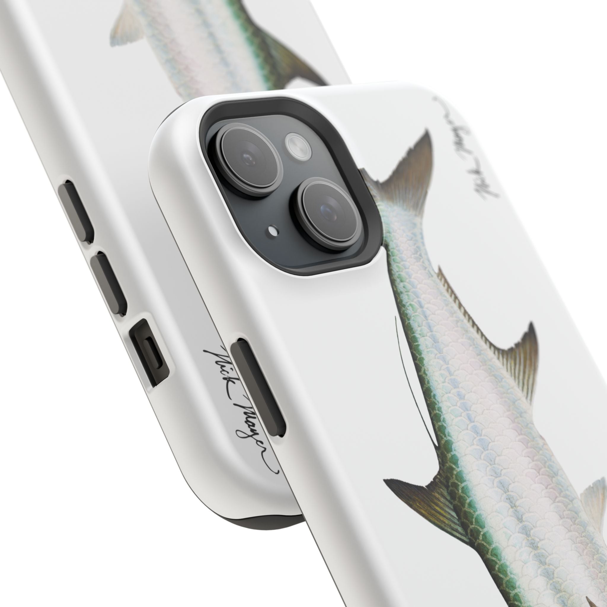 Tarpon MagSafe White iPhone Case
