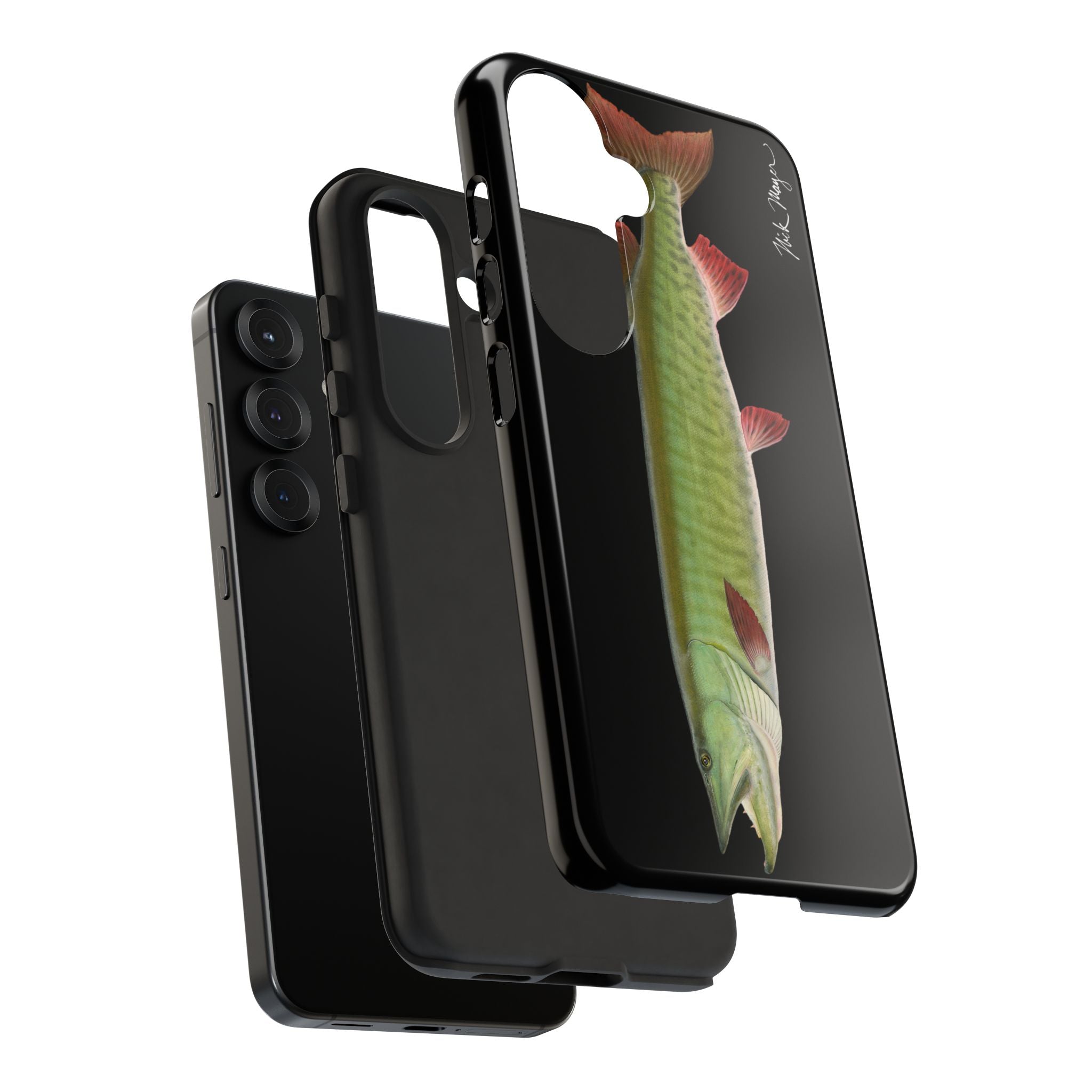 Trophy Muskie Black Phone Case (Samsung)