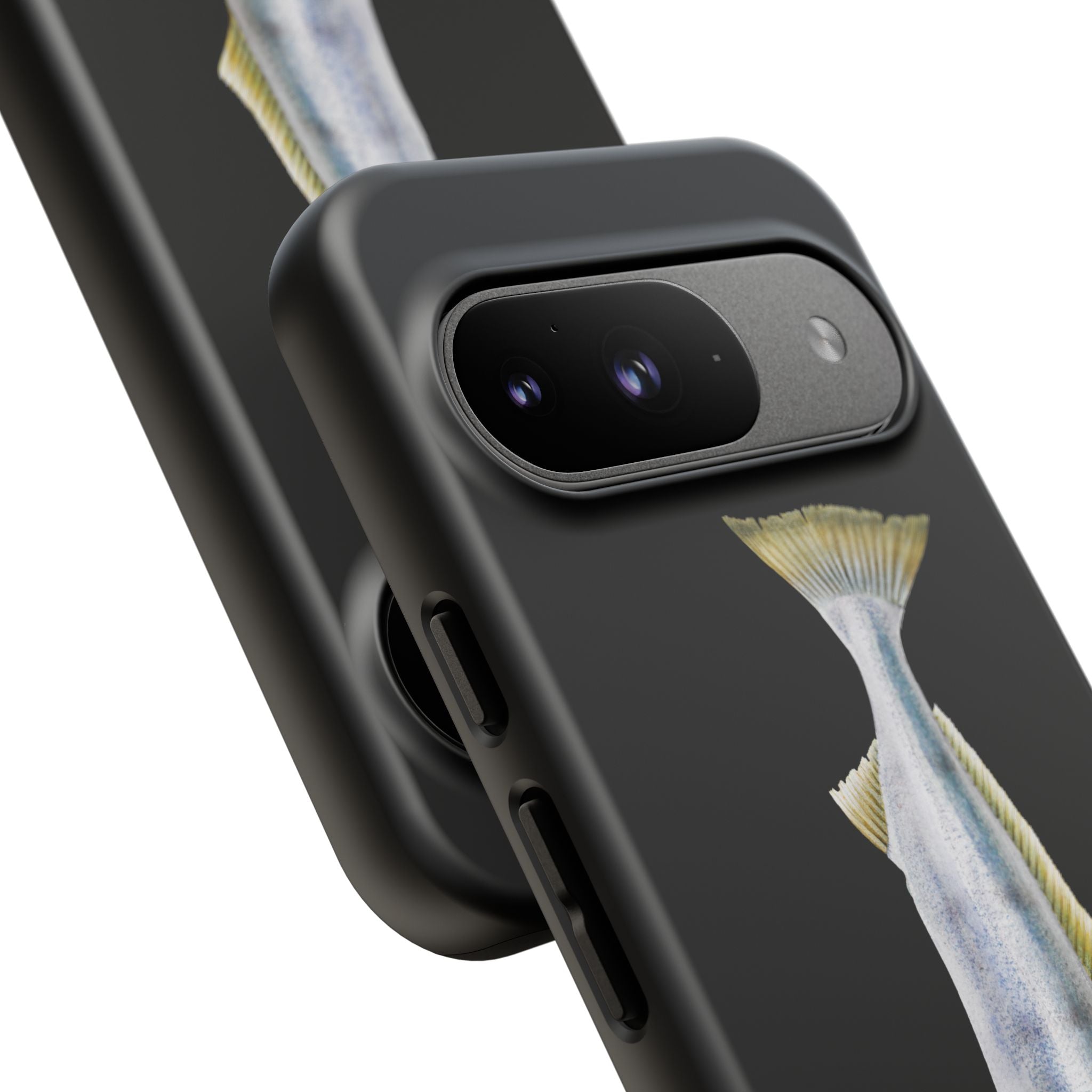 White Sea Bass Phone Case (Samsung) - black