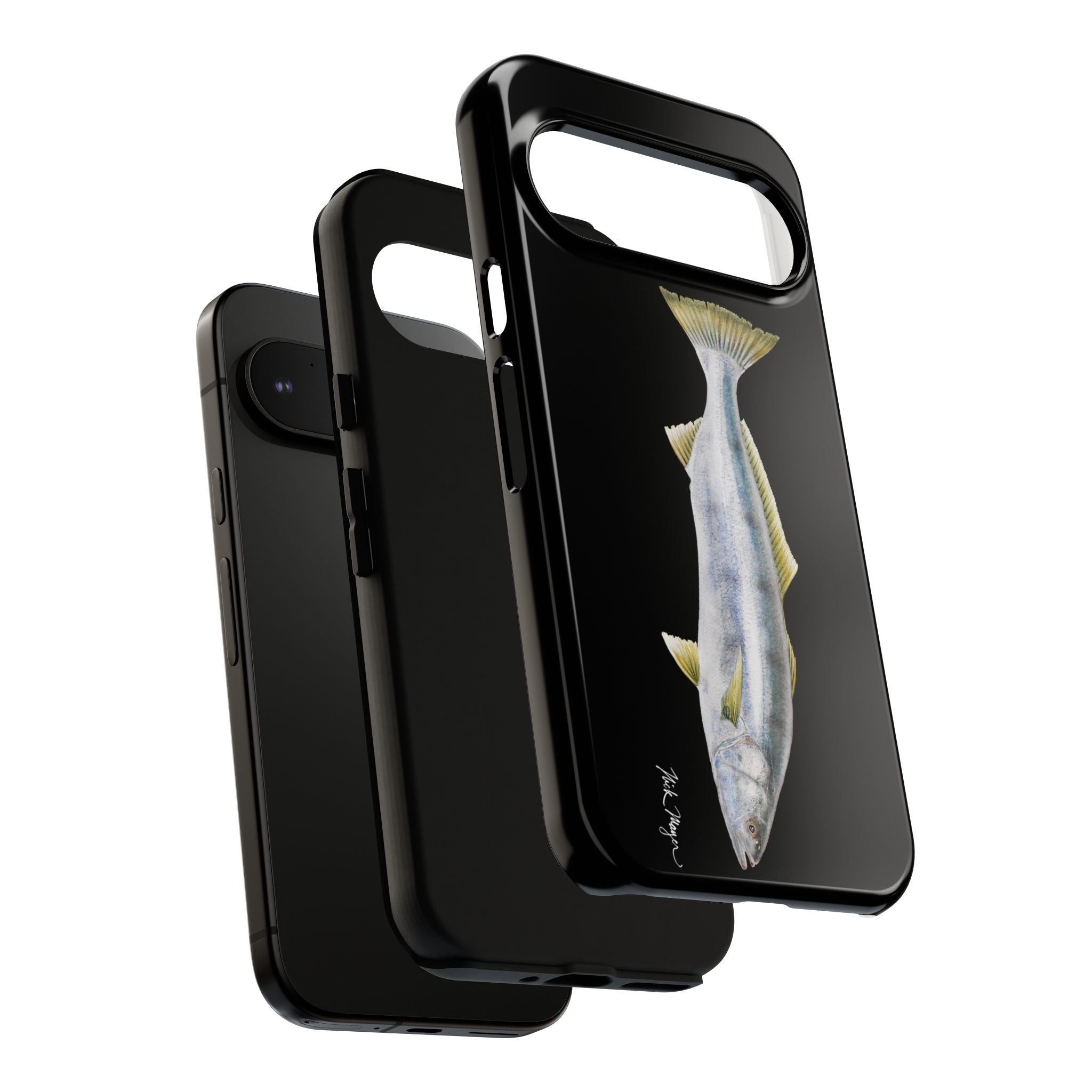 White Sea Bass Phone Case (Samsung) - black