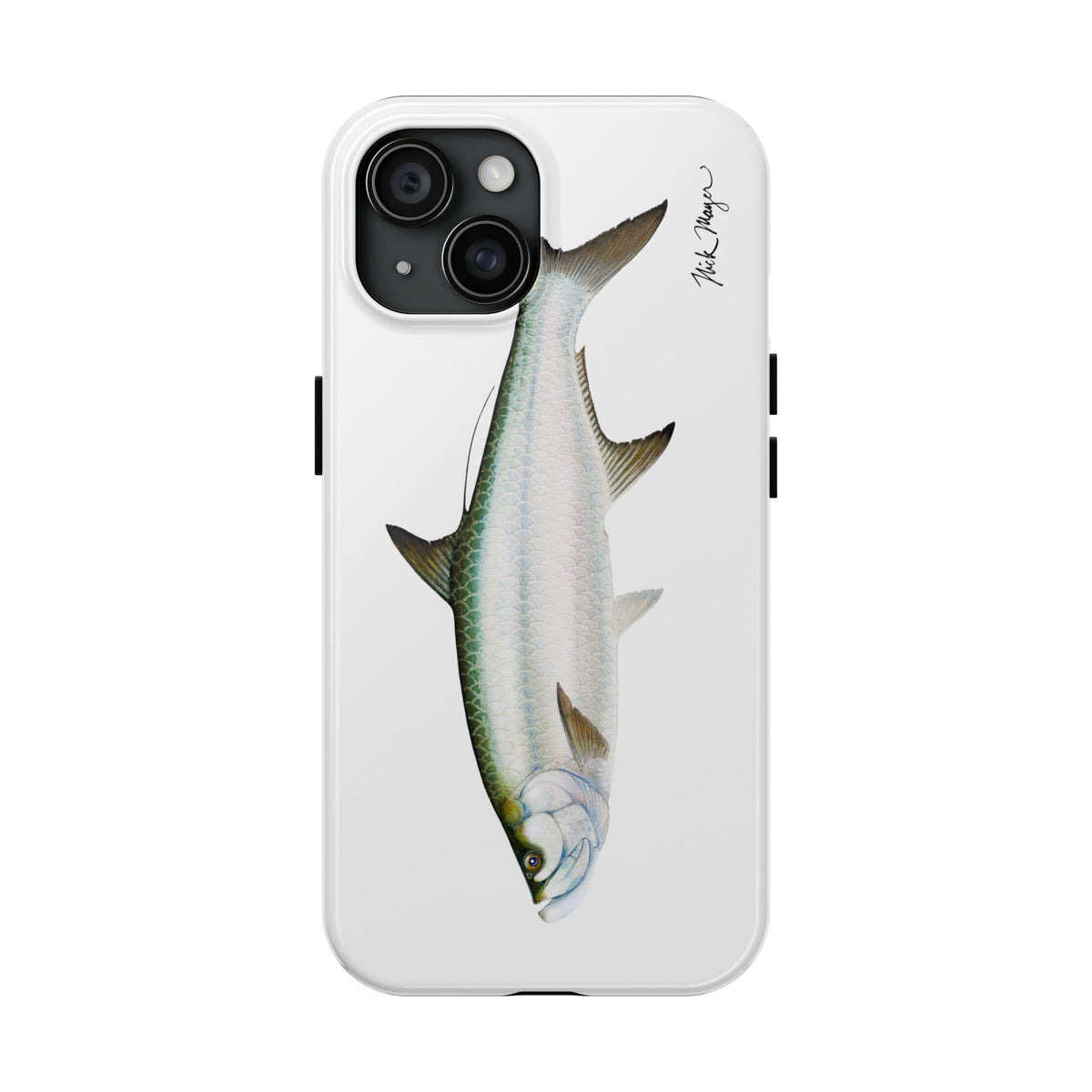 Tarpon White Phone Case (iPhone) Printify