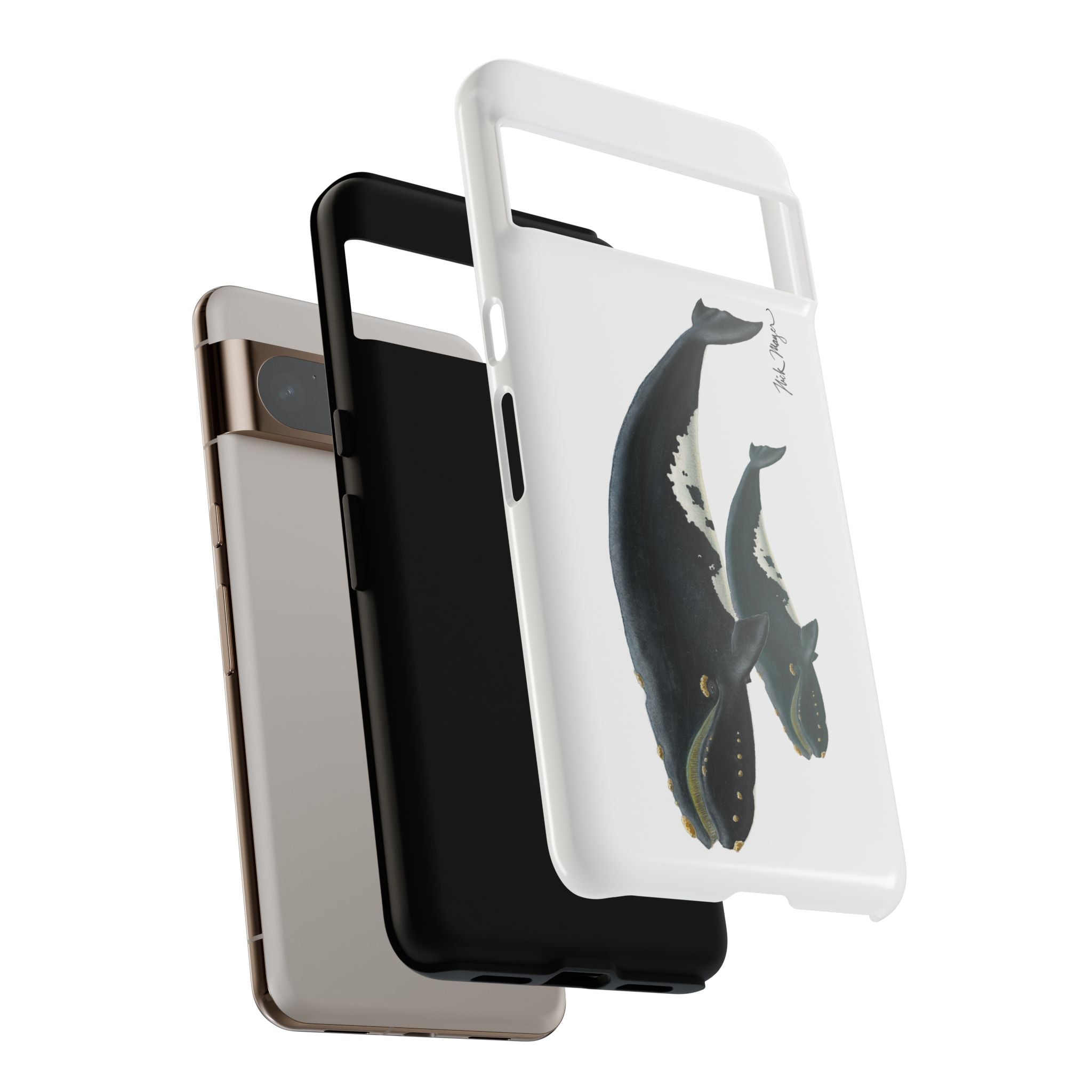 Mother & Calf Right Whale Phone Case (Samsung)