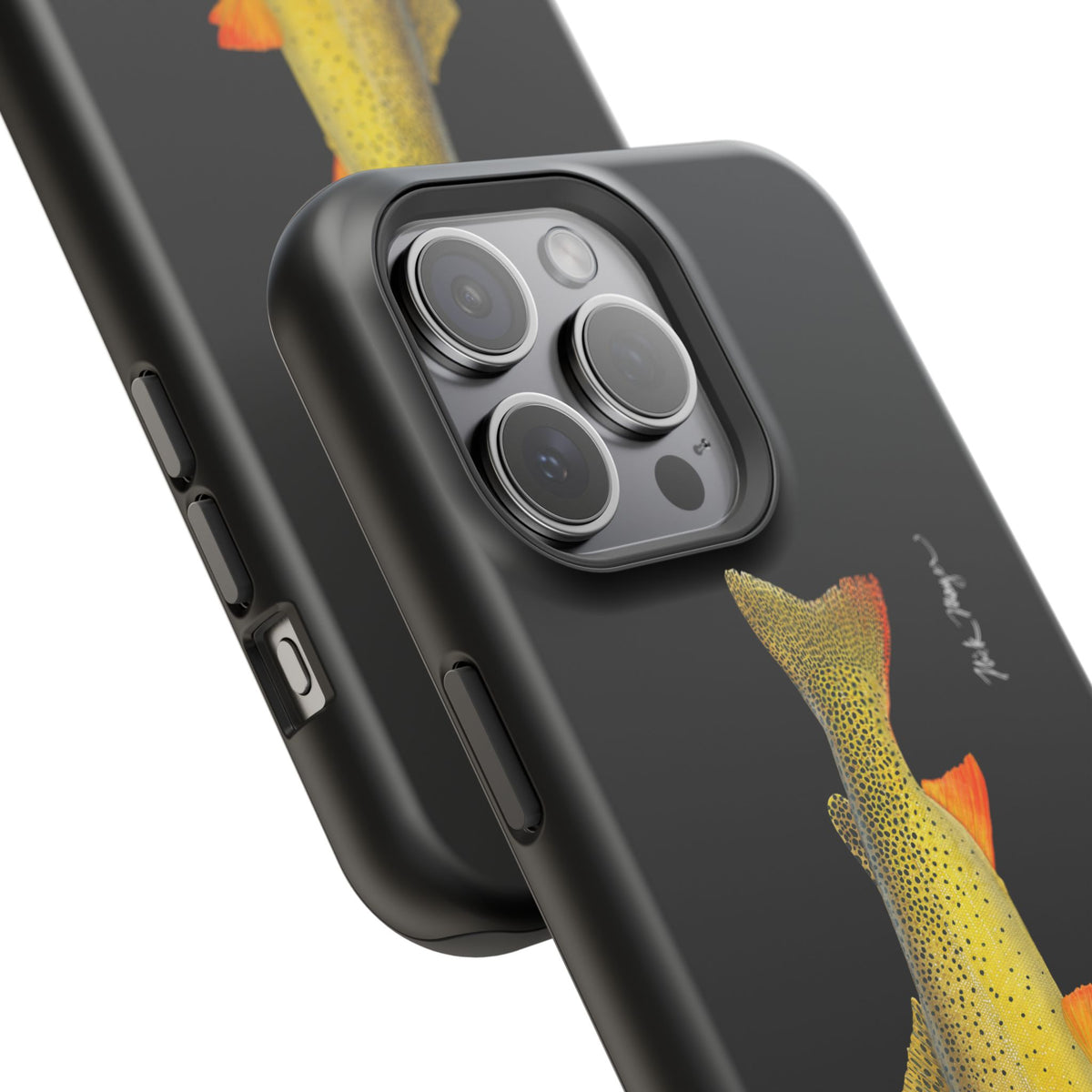 Cutthroat Trout 1 Black MagSafe iPhone Case Printify
