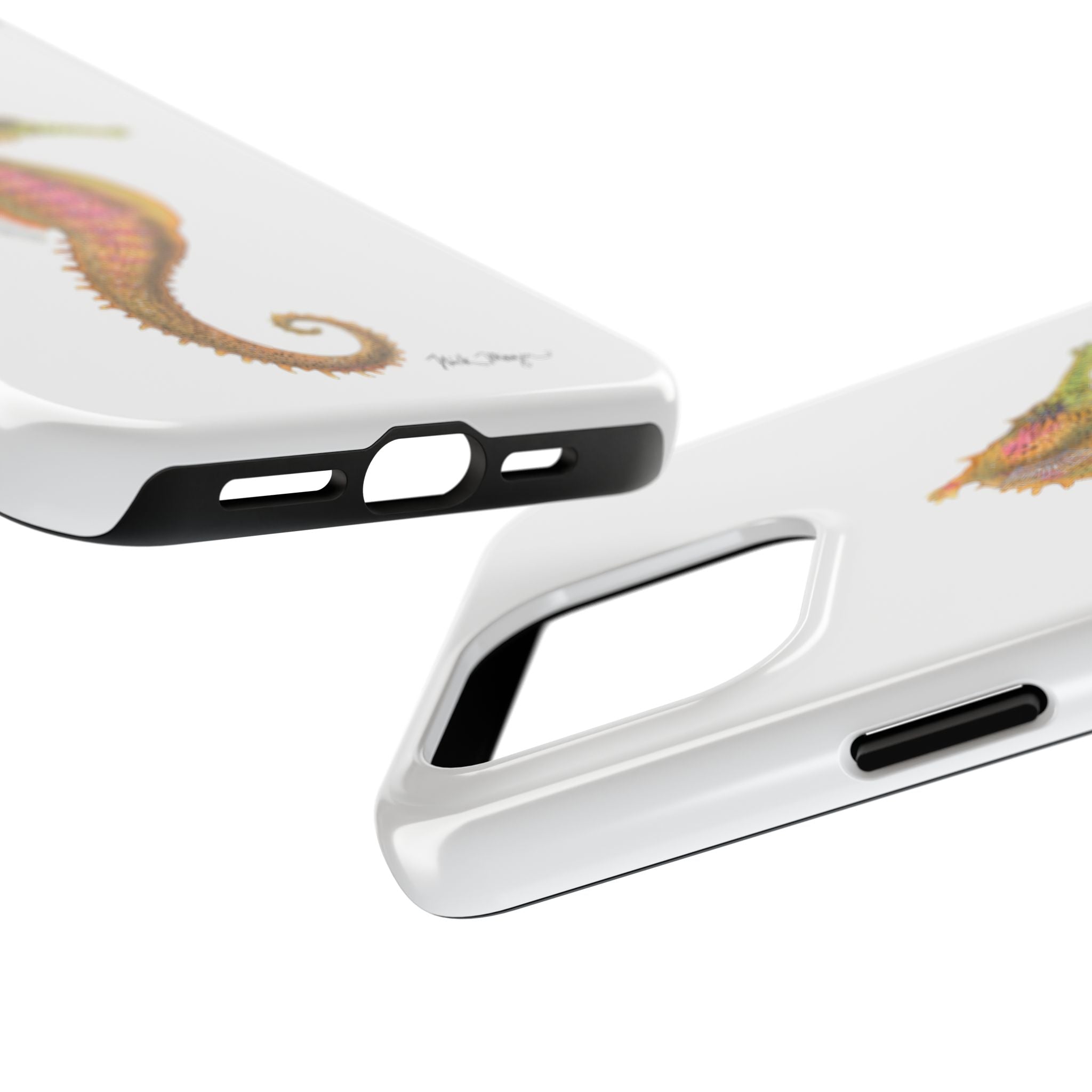 Pink Seahorse Phone Case (iPhone)