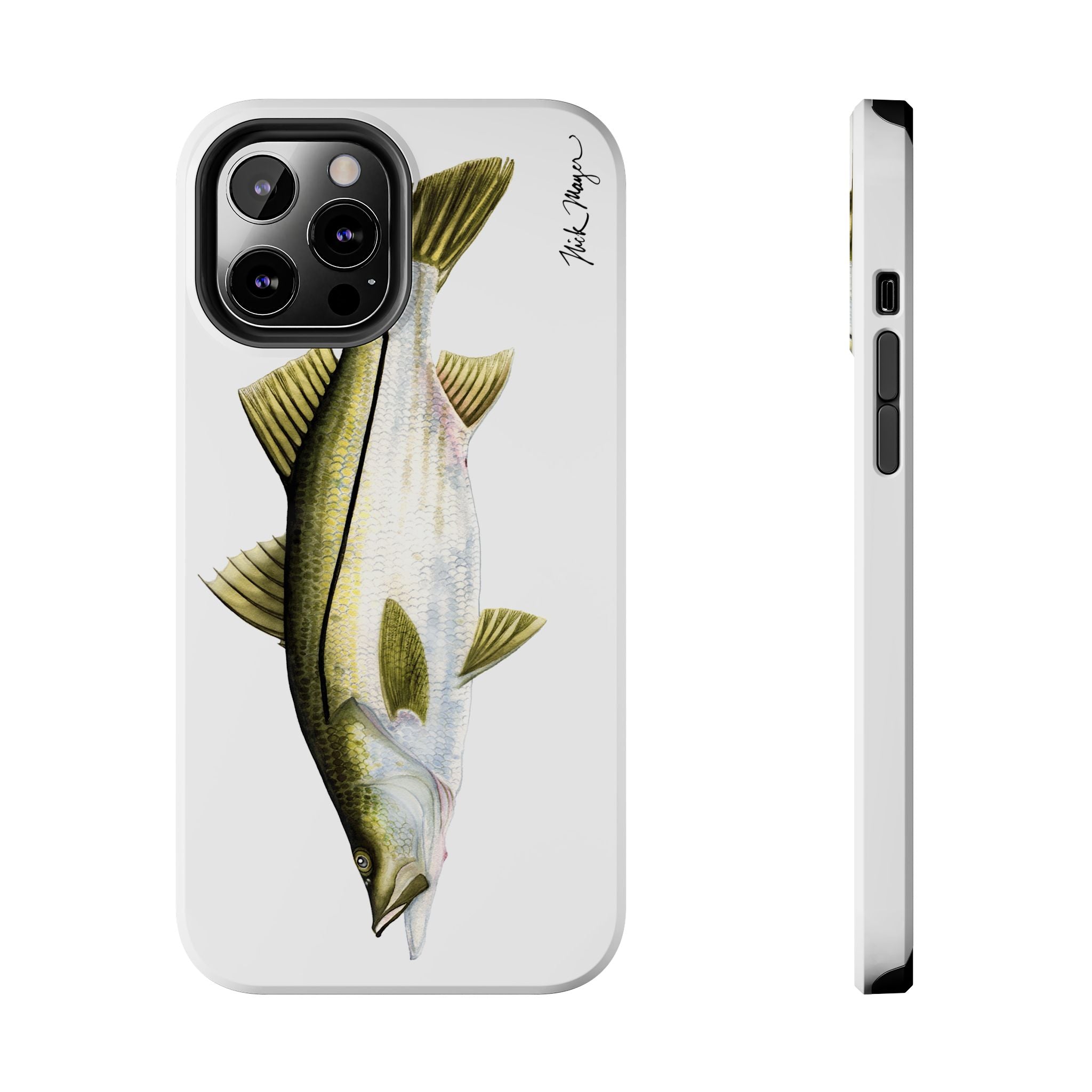 Snook White Phone Case (iPhone)