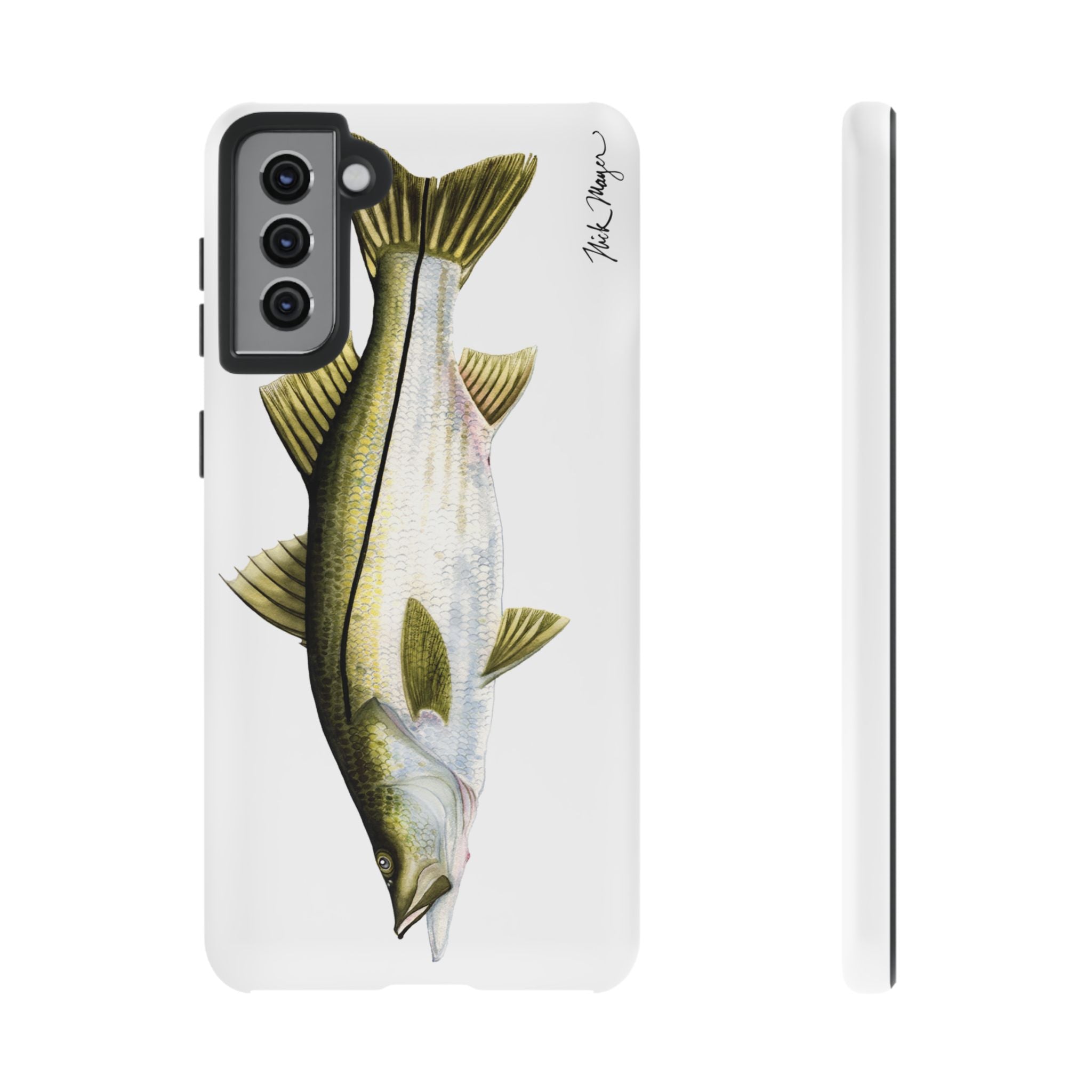 Snook White Phone Case (Samsung)