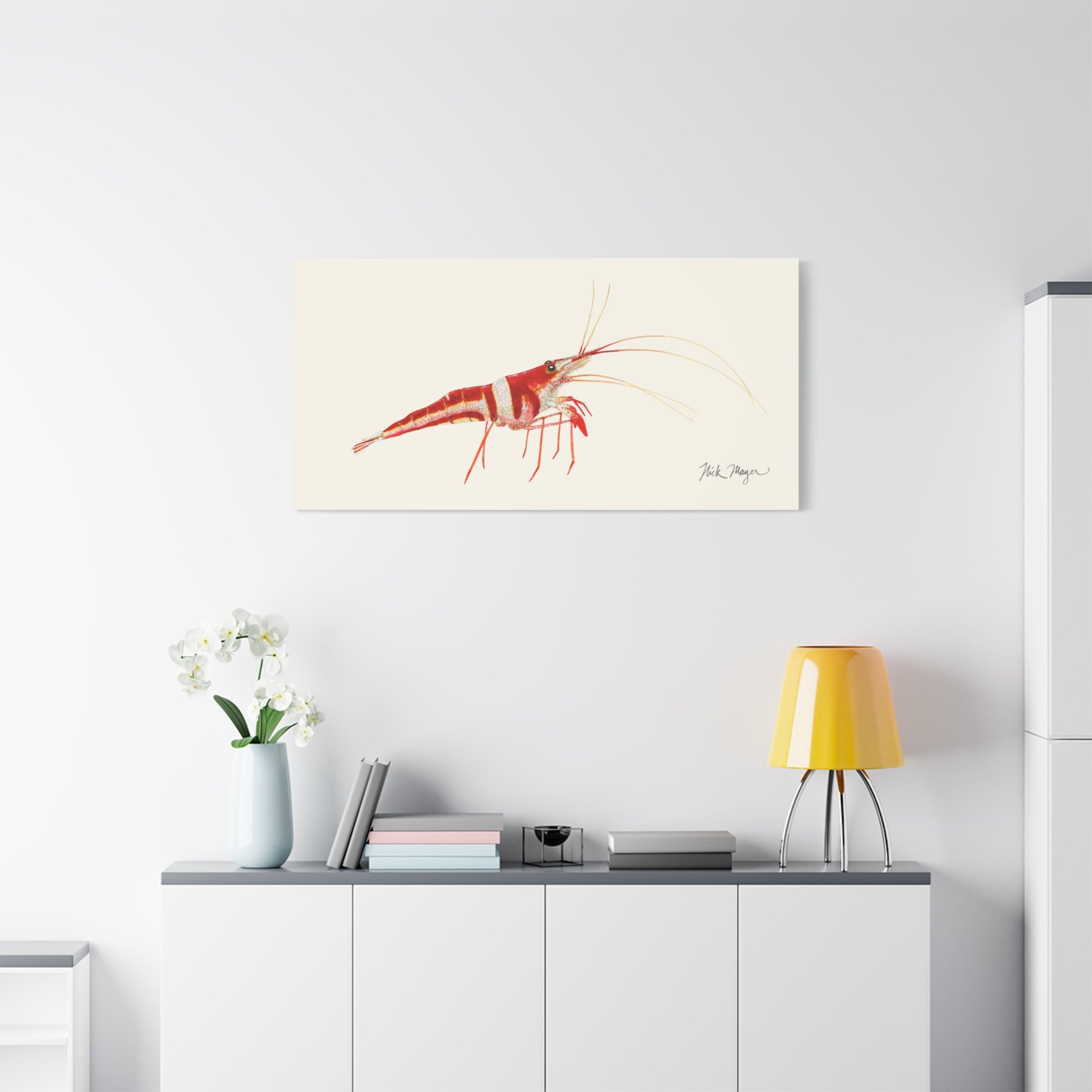 Sulawesi Harlequin Shrimp Canvas Print
