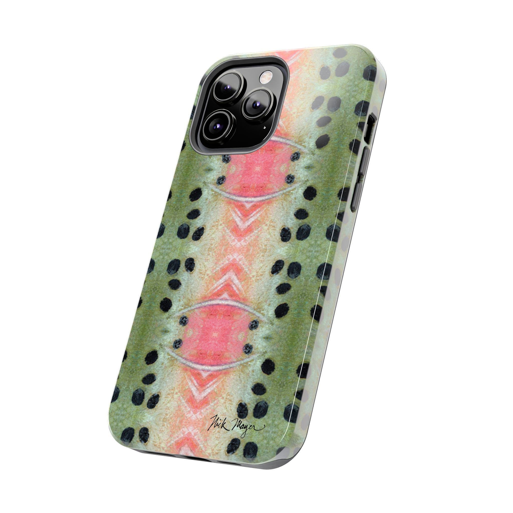 Rainbow Trout Pattern Phone Case (iPhone)