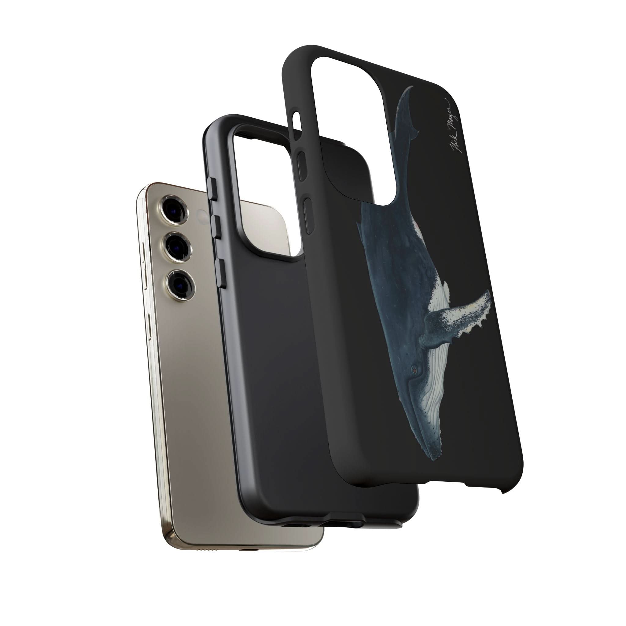 Humpback Black Phone Case (iPhone 16 & Samsung)