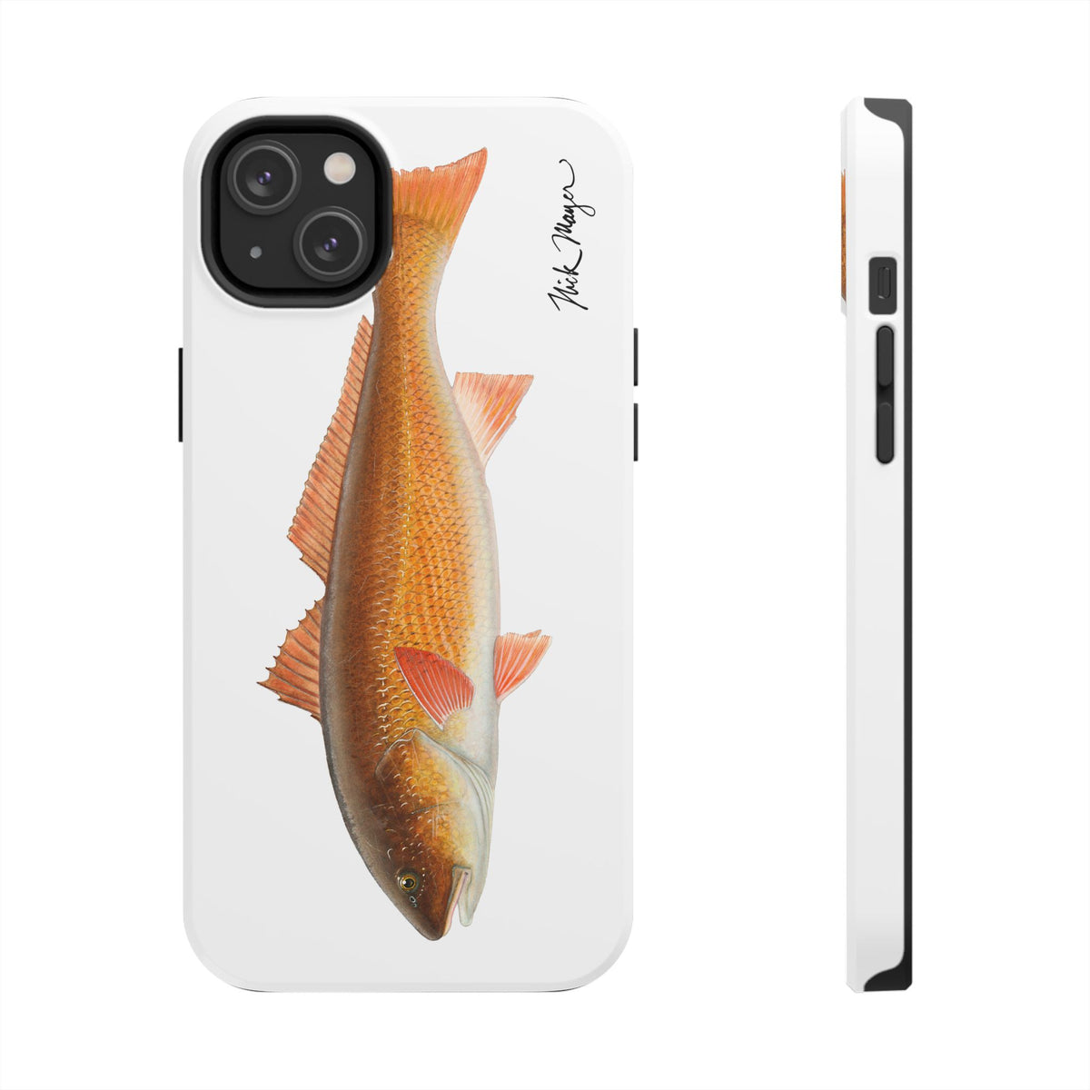 Redfish White Phone Case (iPhone) Printify