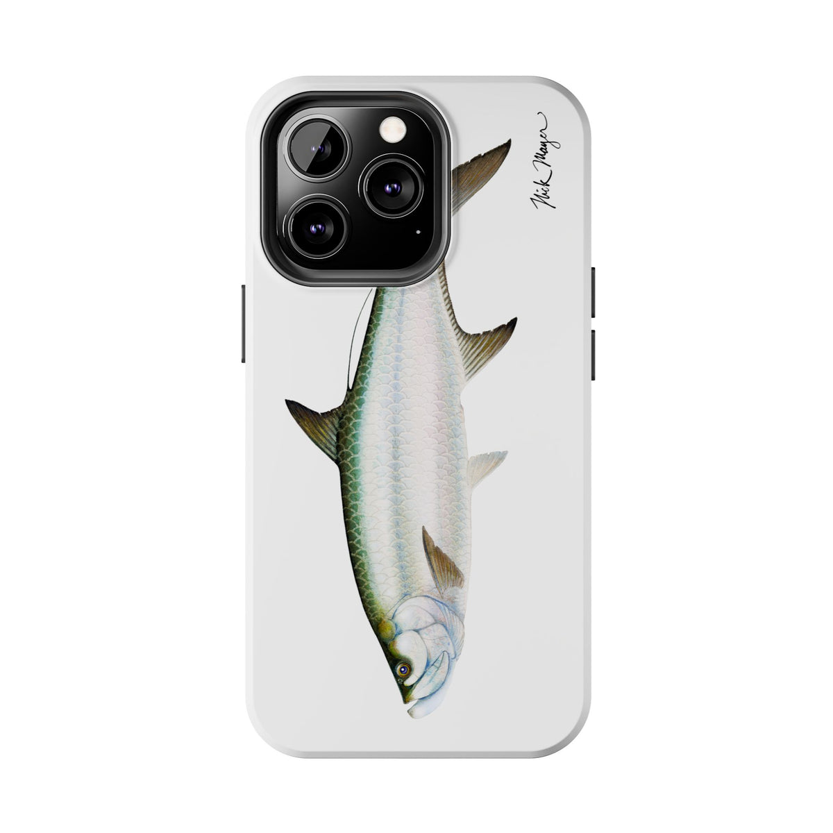 Tarpon White Phone Case (iPhone) Printify