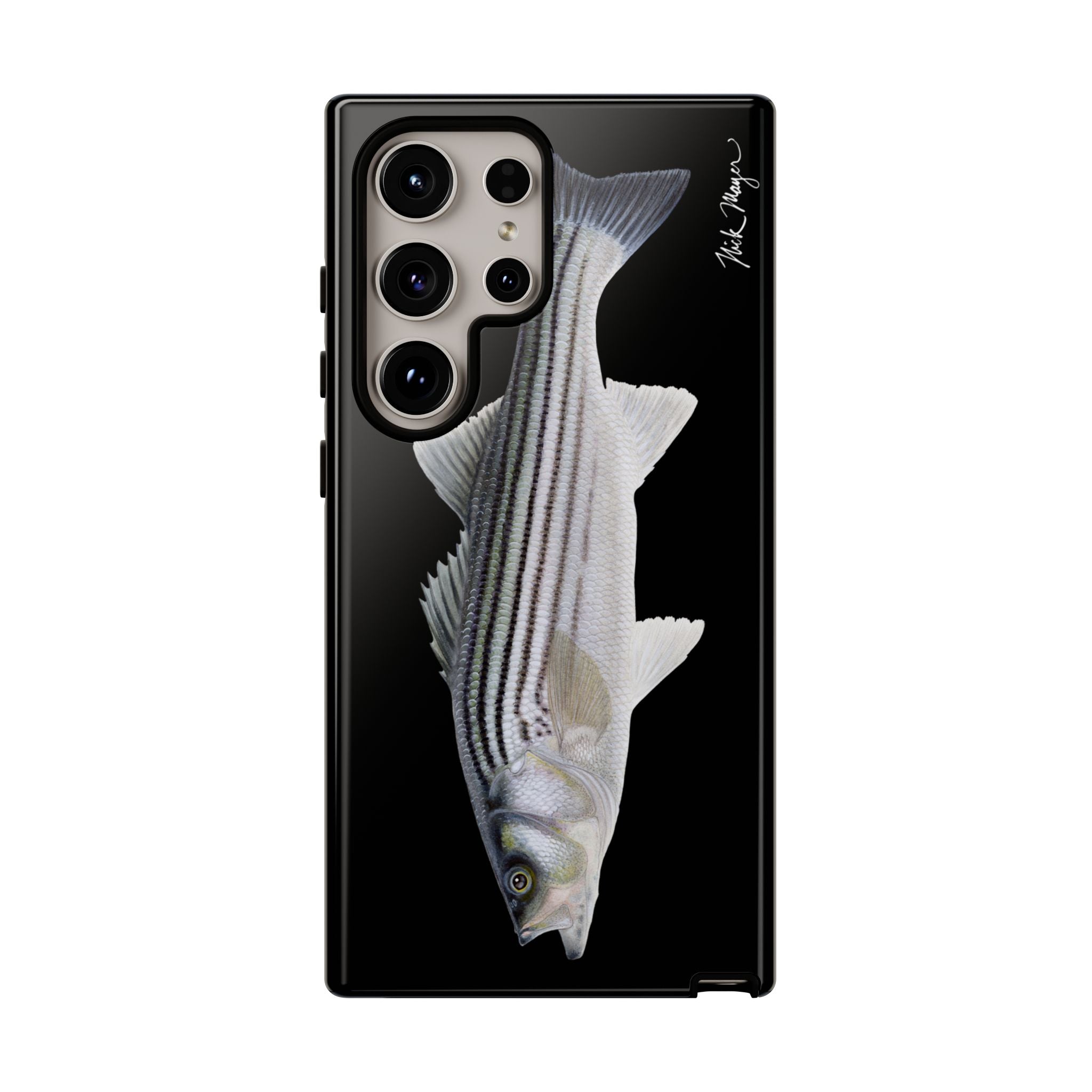 Schoolie Striper Black Phone Case (Samsung)
