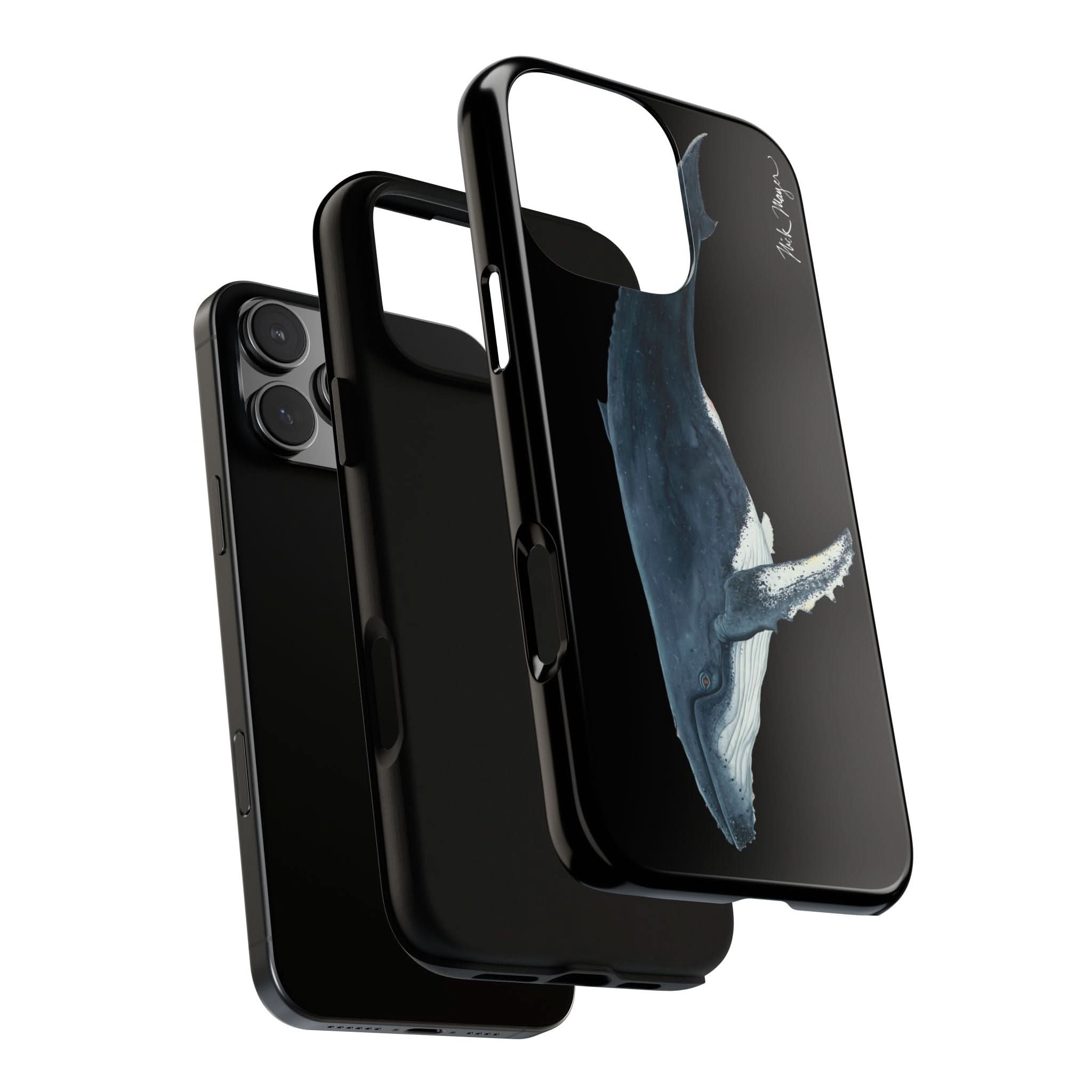 Humpback Black Phone Case (iPhone 16 & Samsung)