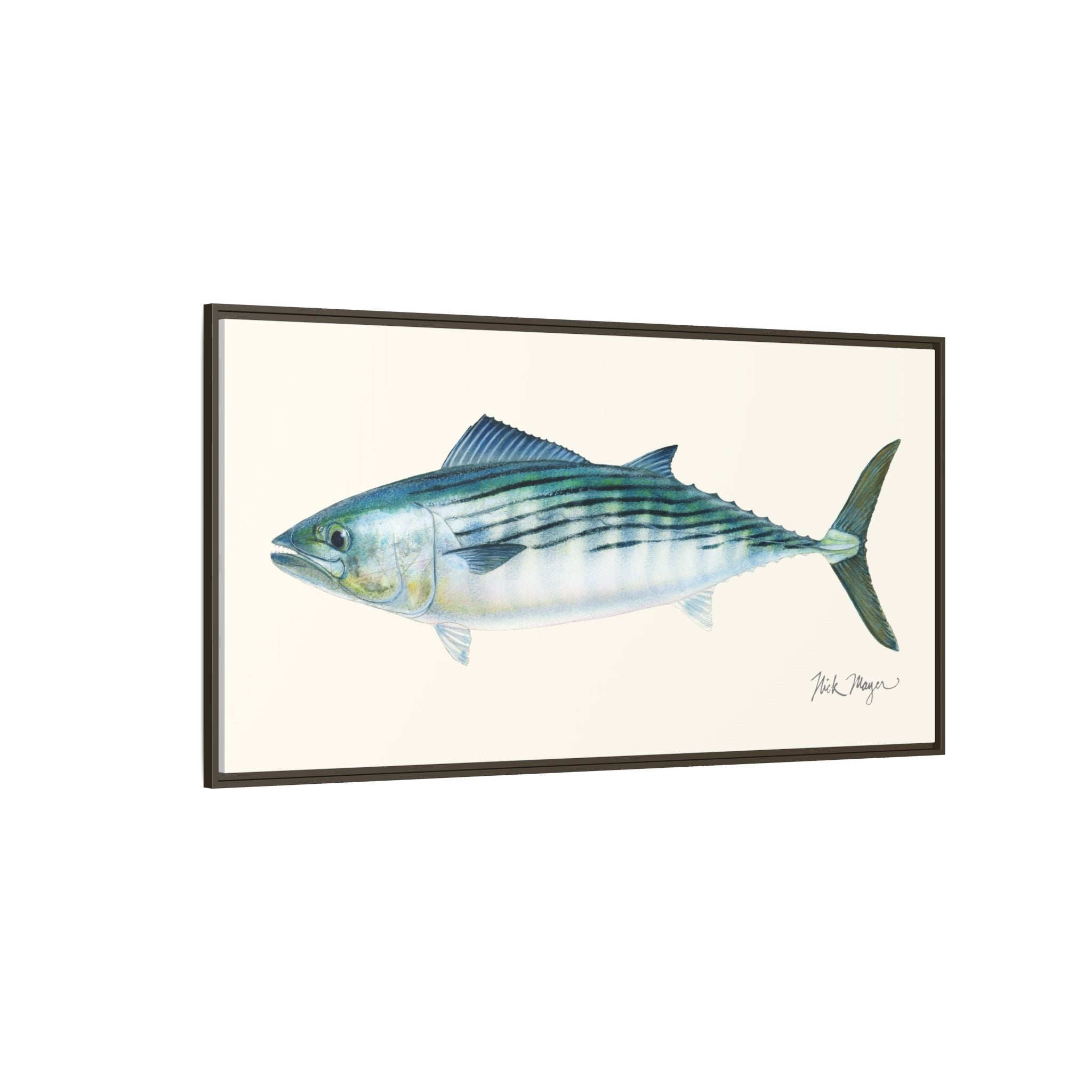Bonito Framed Canvas Print Printify
