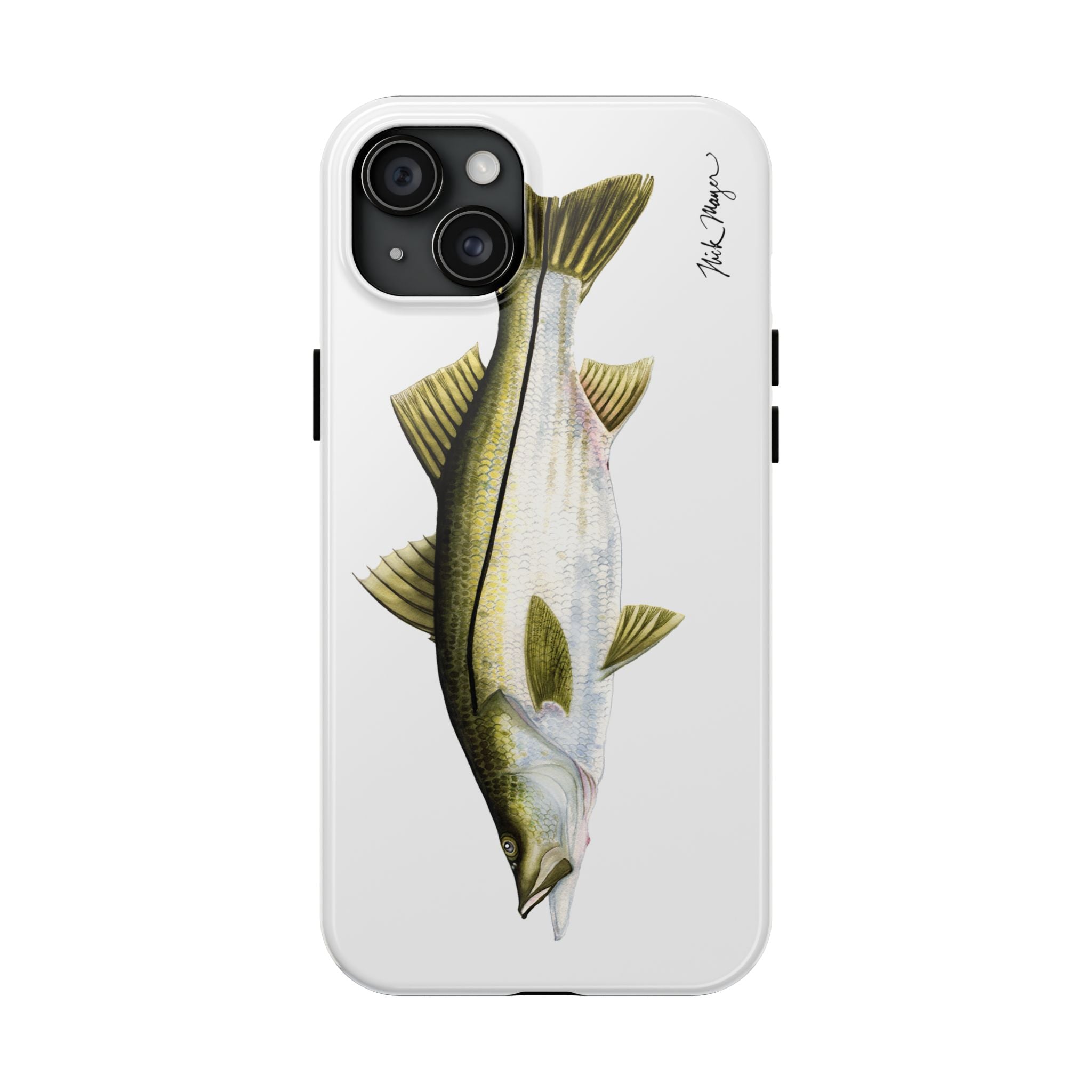 Snook White Phone Case (iPhone)