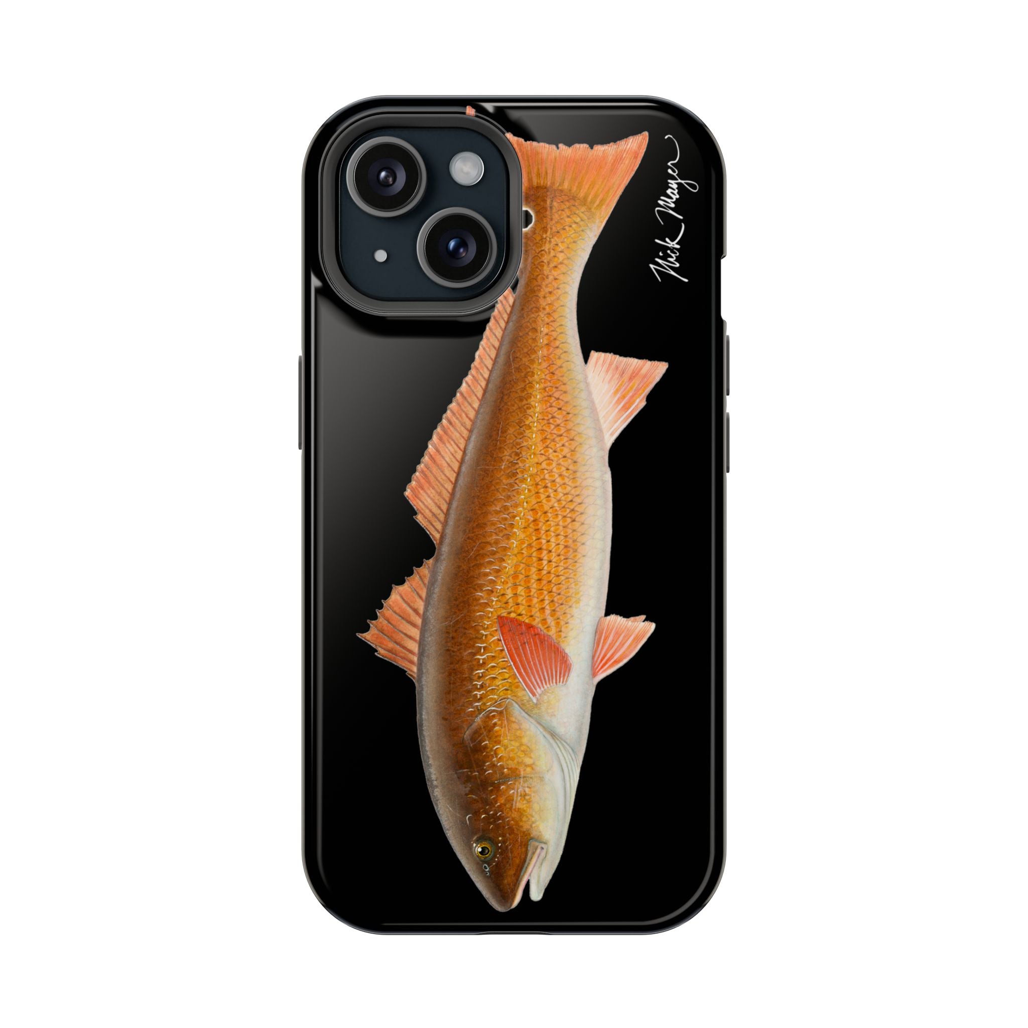 Redfish MagSafe Black iPhone Case