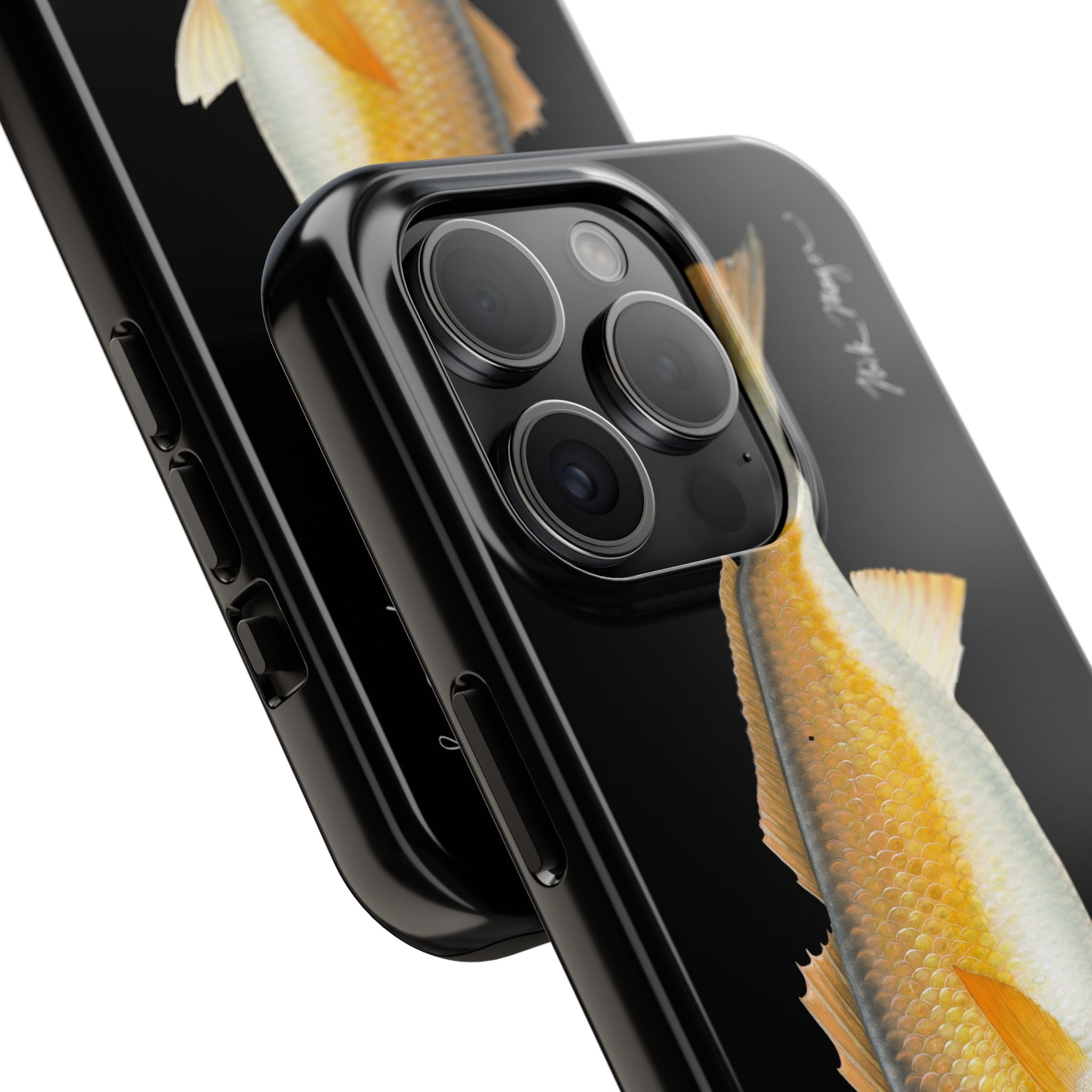 Bull Redfish Black Phone Case (iPhone)