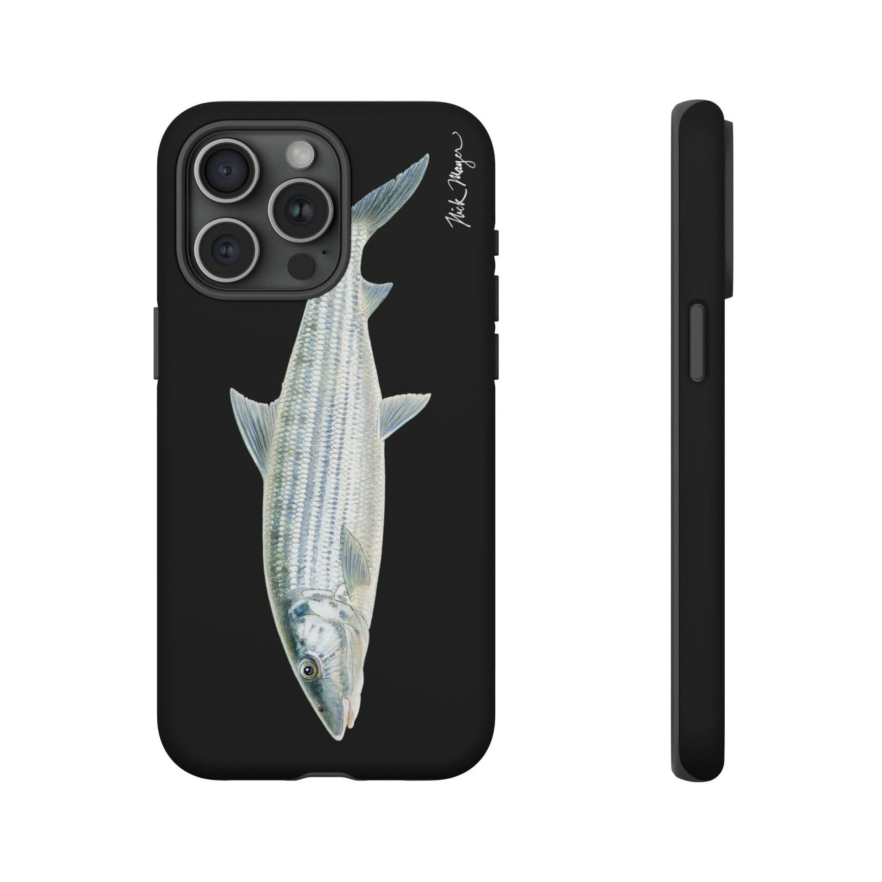 Bonefish Black iPhone 15 Case