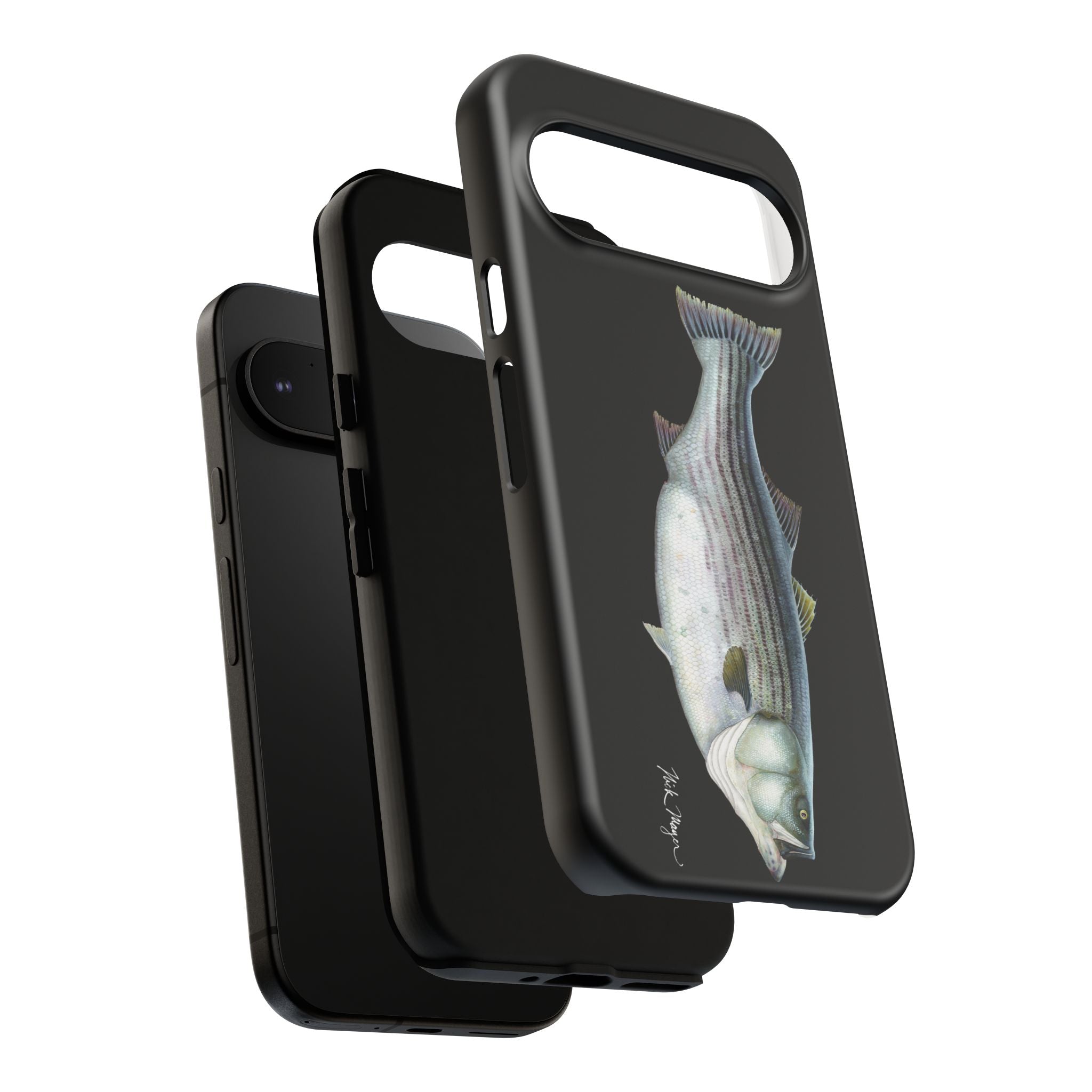 Cow Striper Phone Case (Samsung) - black
