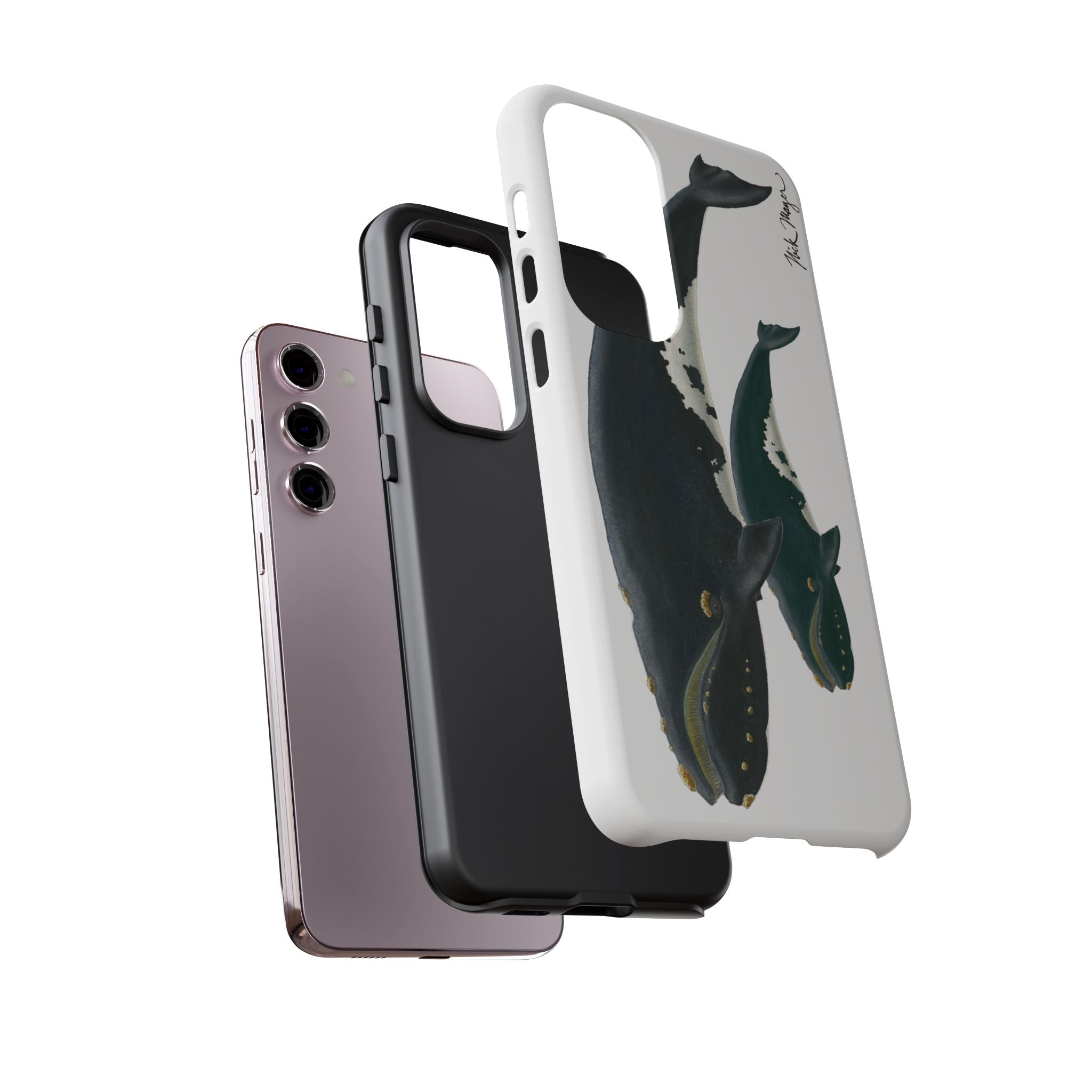Mother & Calf Right Whale Phone Case (Samsung)