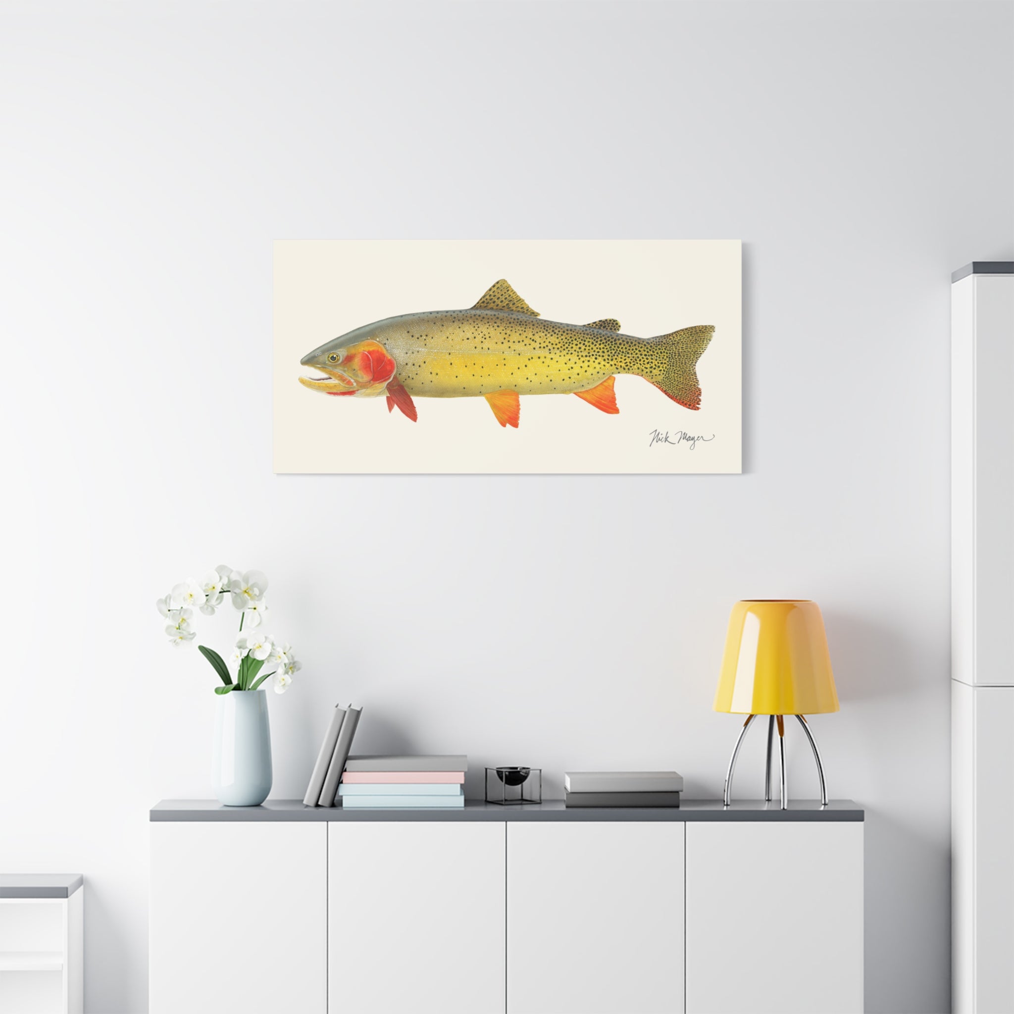 Cutthroat Trout I Canvas Print Printify
