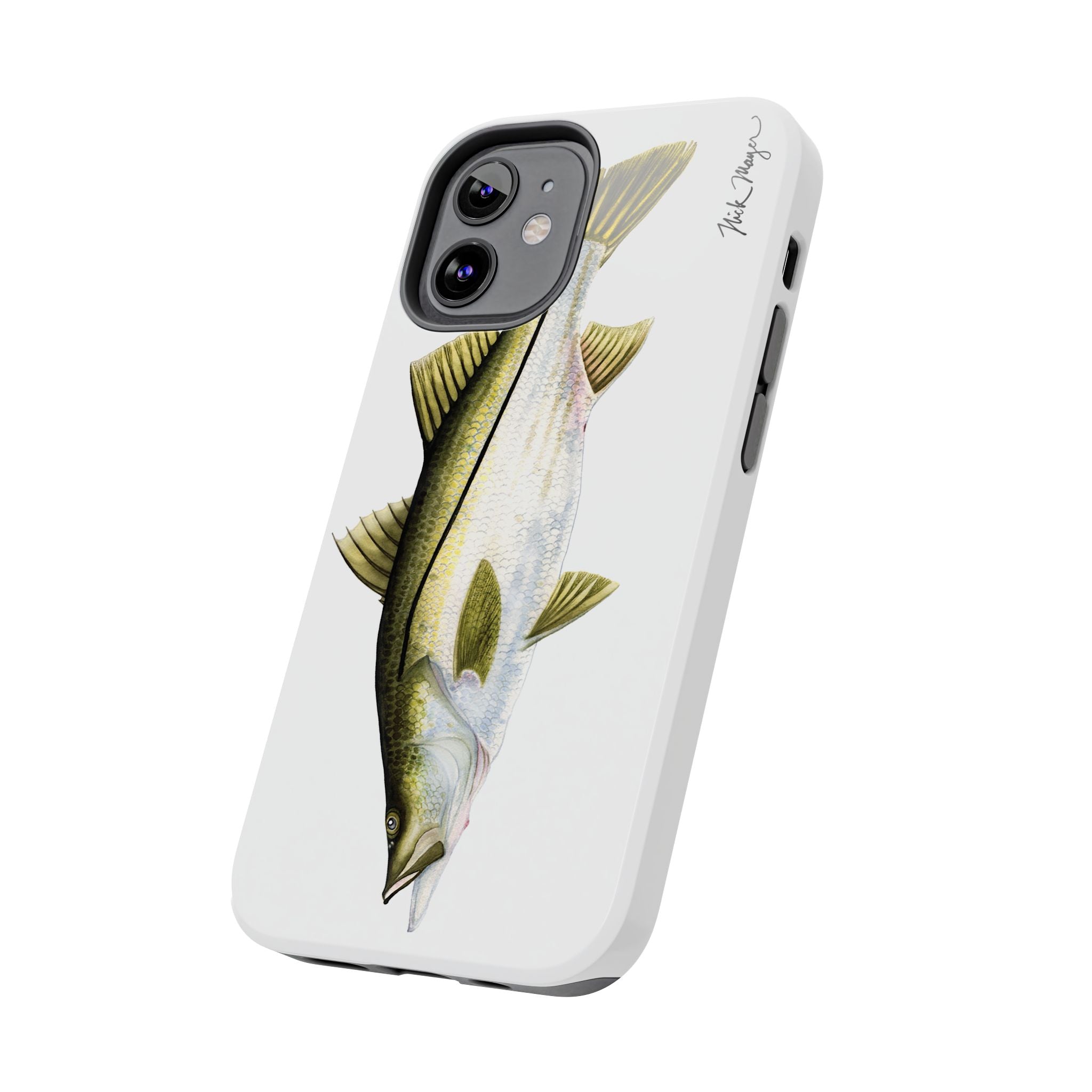 Snook White Phone Case (iPhone)