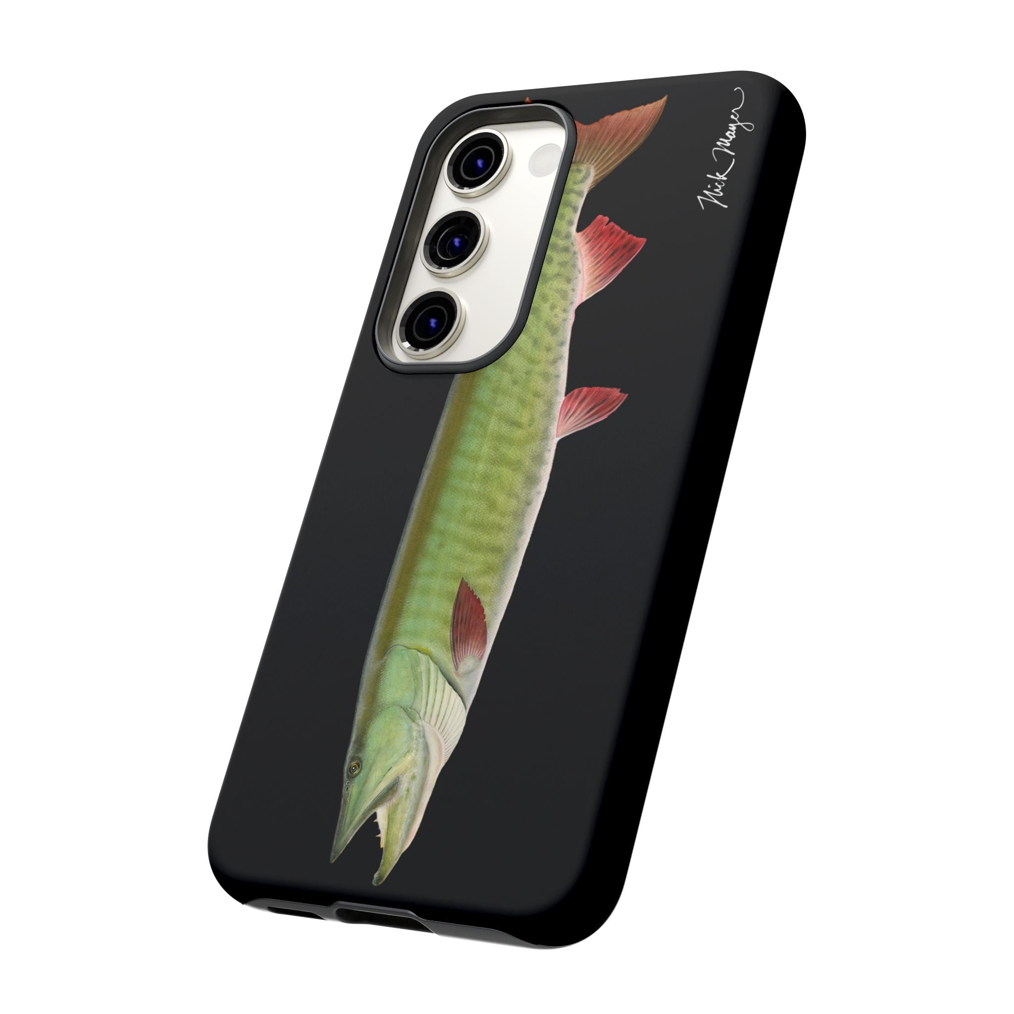 Trophy Muskie Black Phone Case (Samsung)