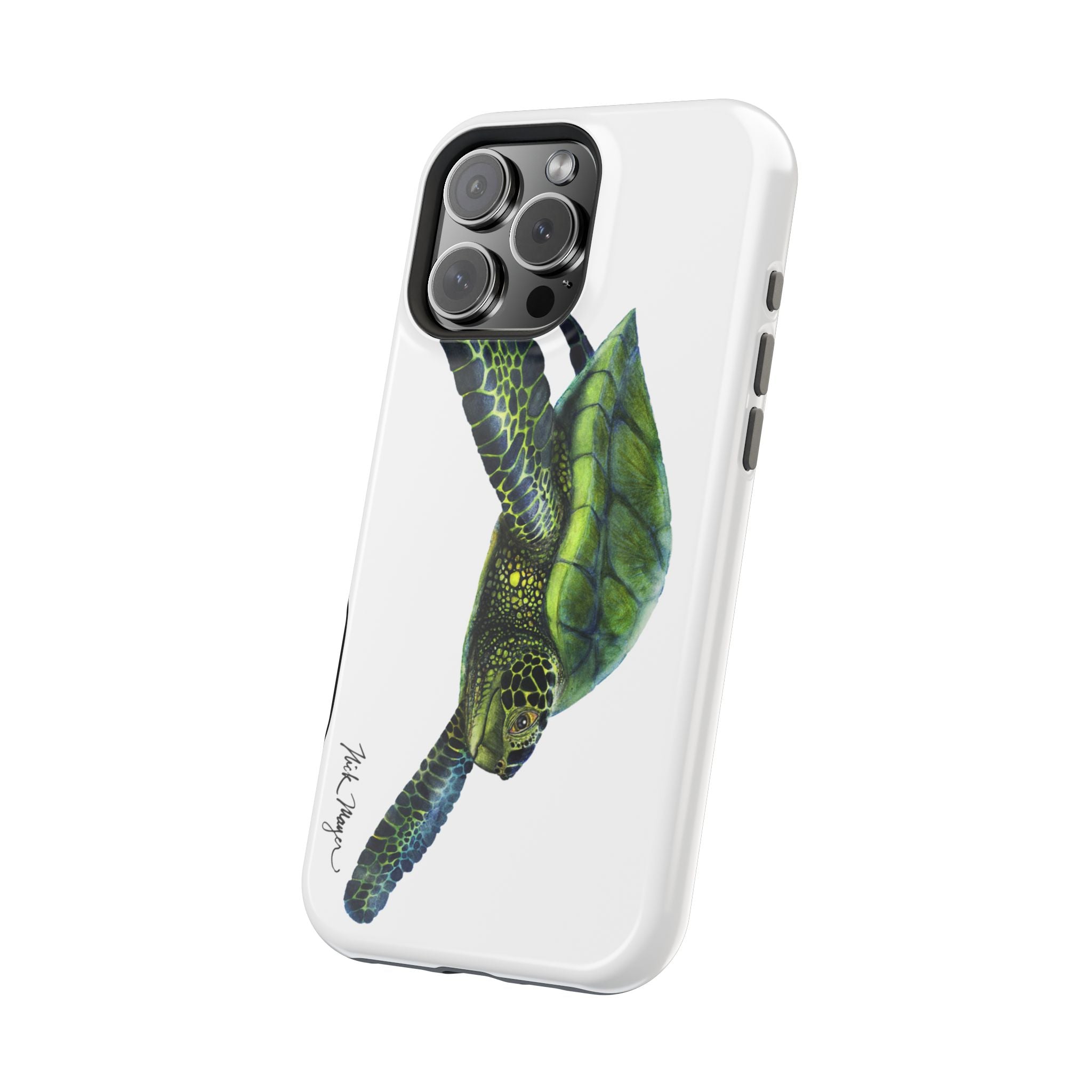 Green Sea Turtle MagSafe iPhone Case