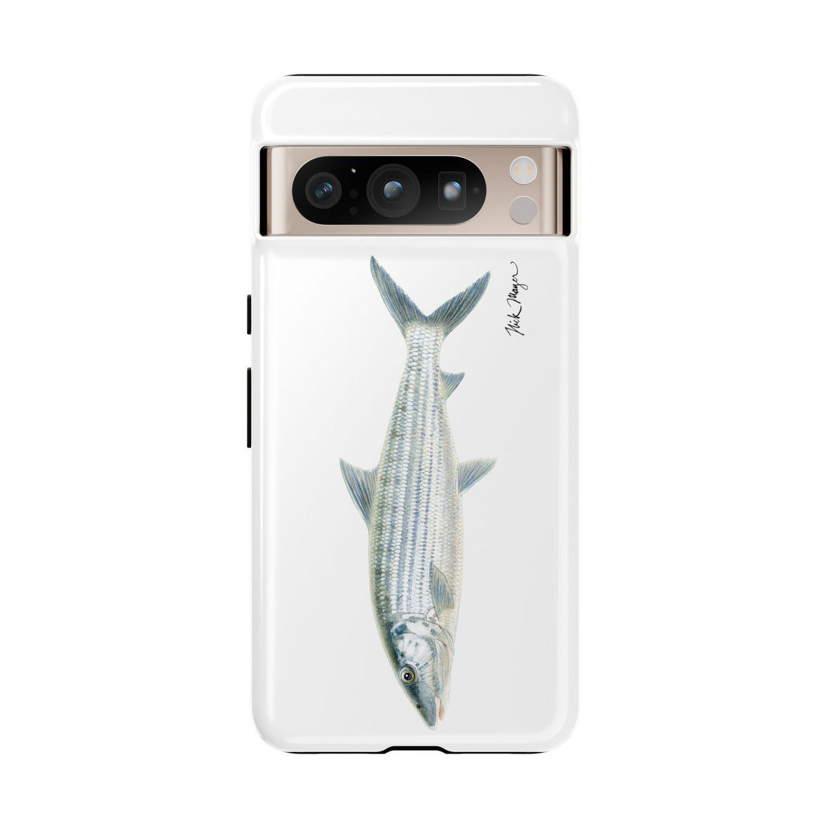 Bonefish White Phone Case (Samsung) Printify
